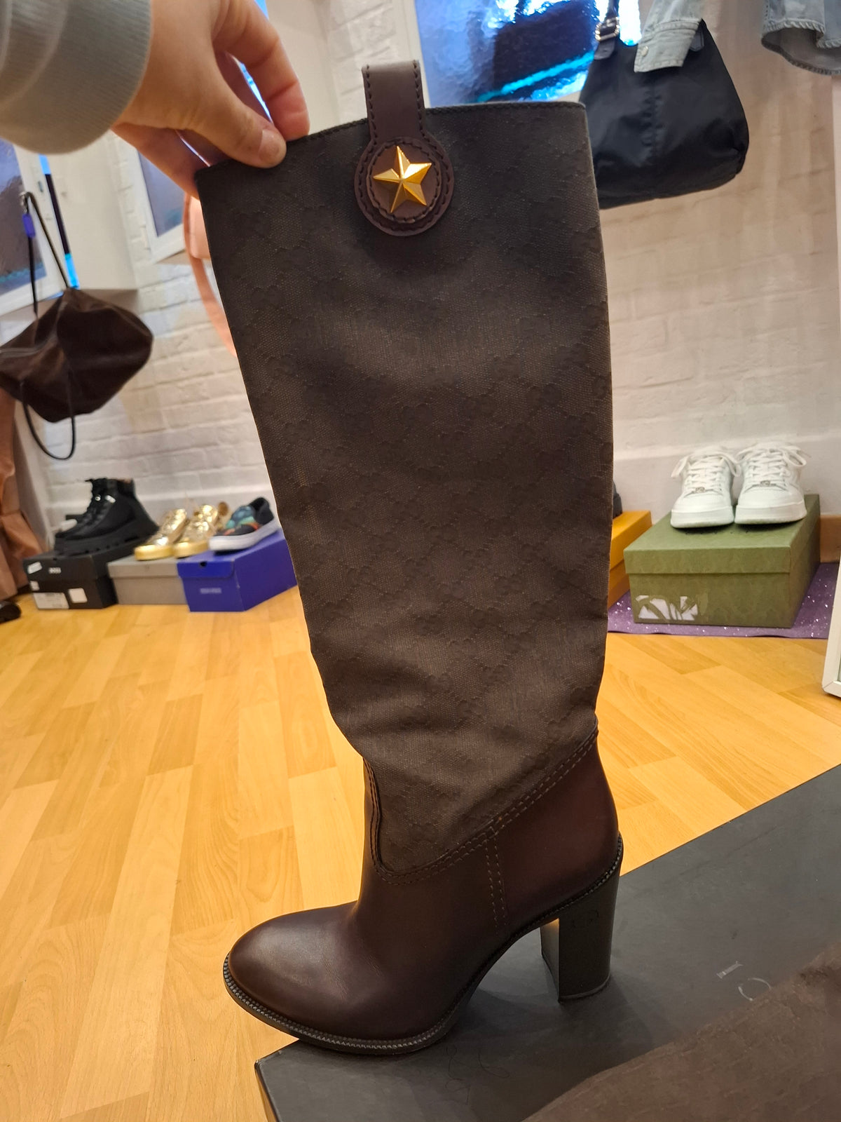 Stivali Gucci marroni n*38 C