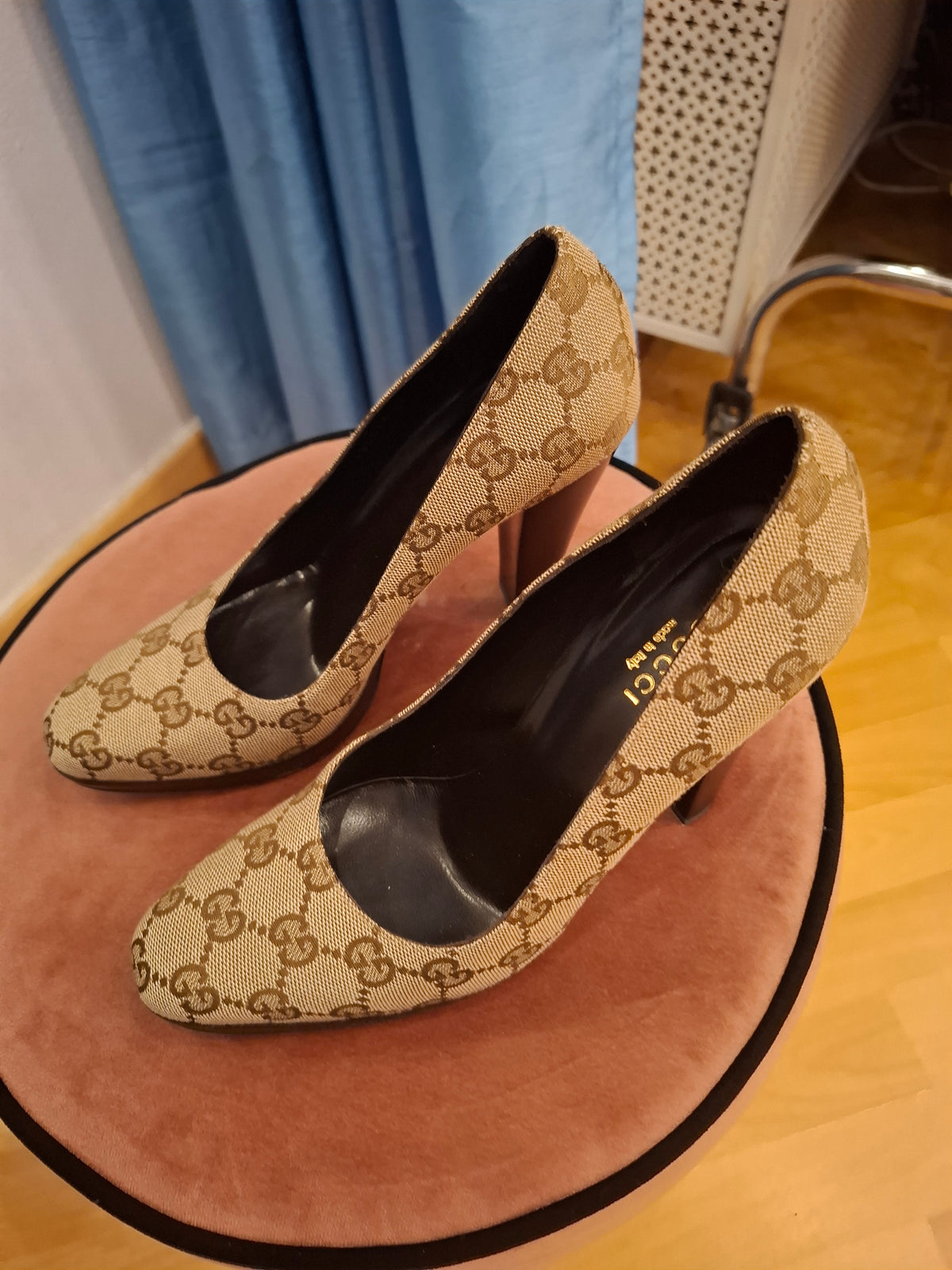 Tacco Gucci monogram n*36.5 c
