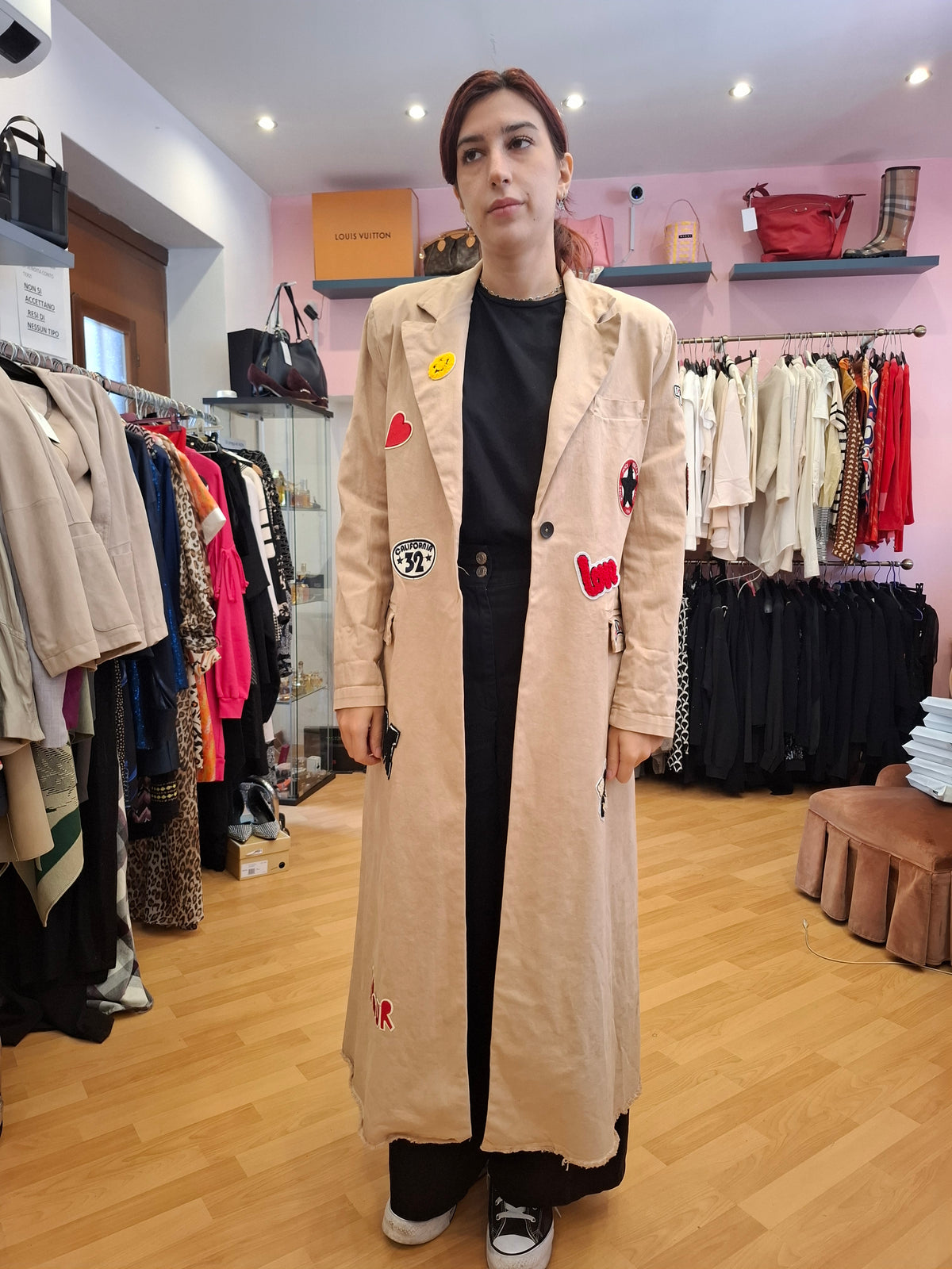 Trench Souvenir tg M beige