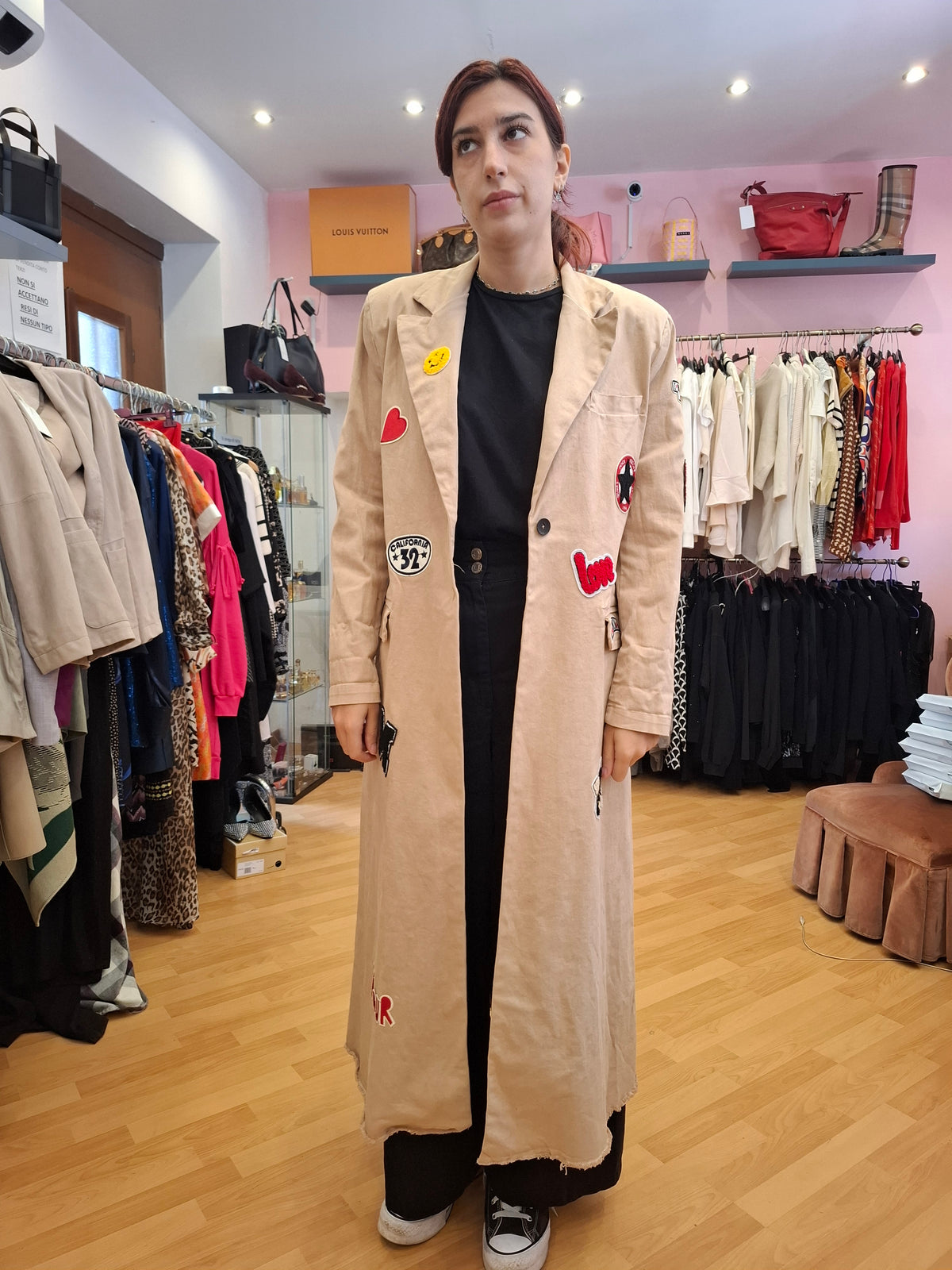 Trench Souvenir tg M beige