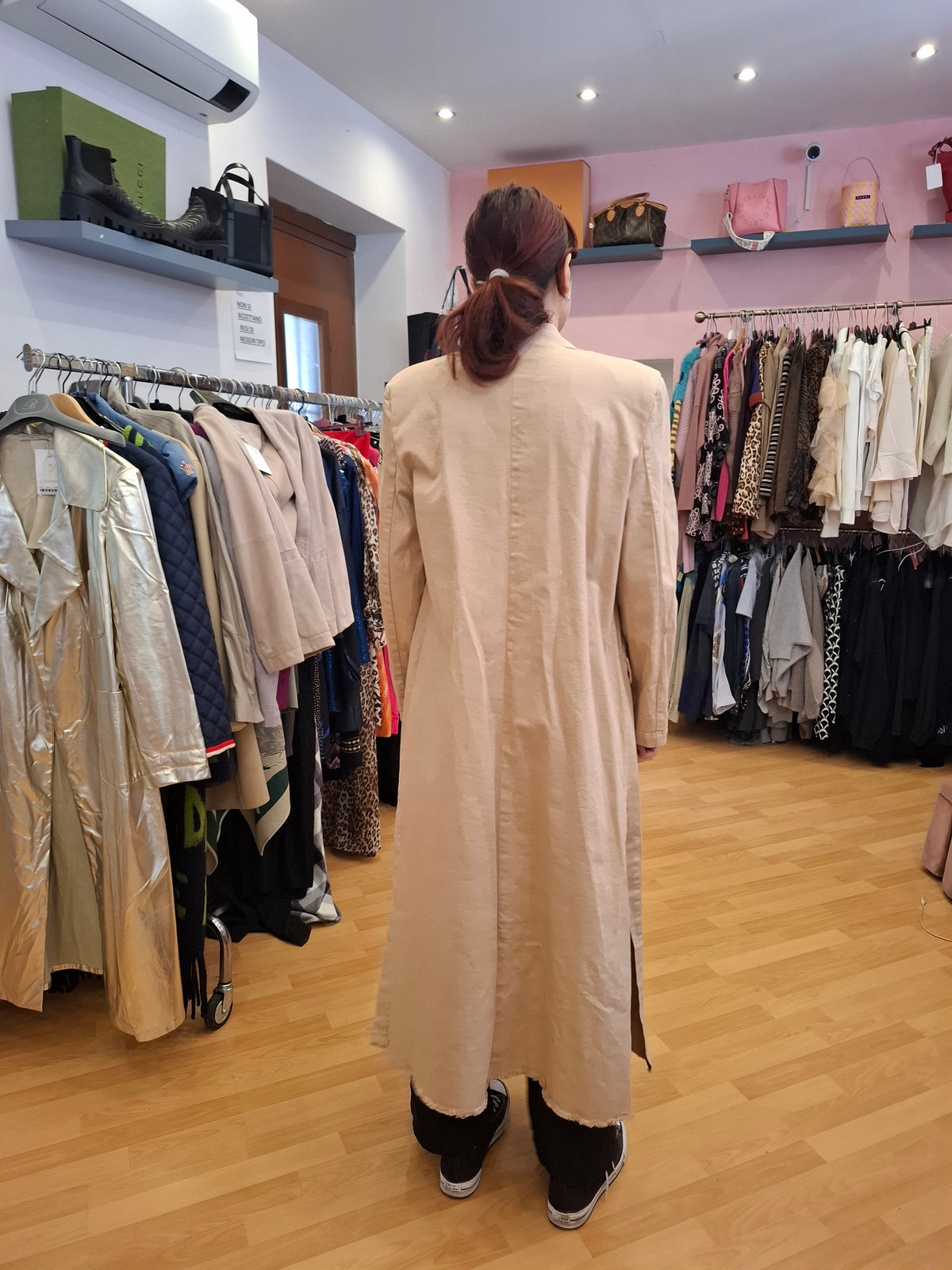 Trench Souvenir tg M beige