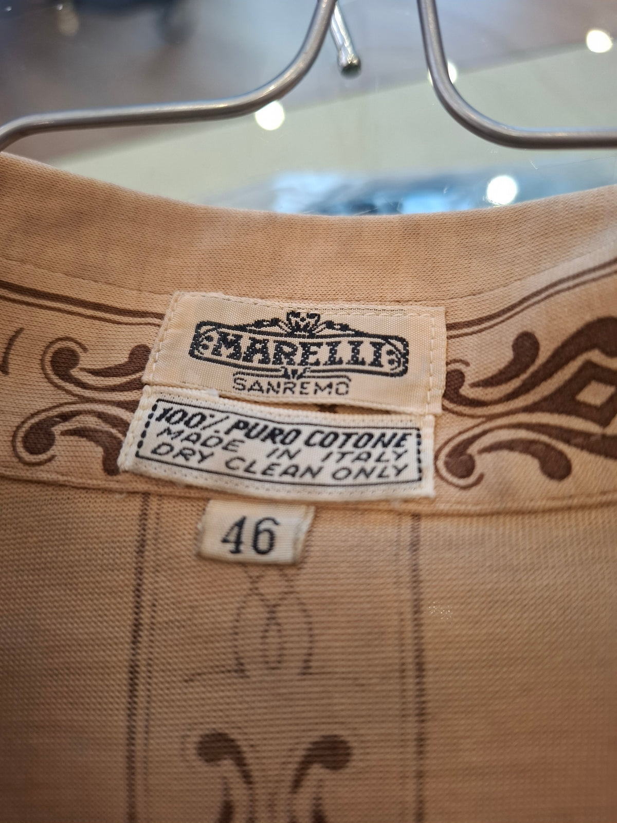 Camicia vintage fantasia tg 46