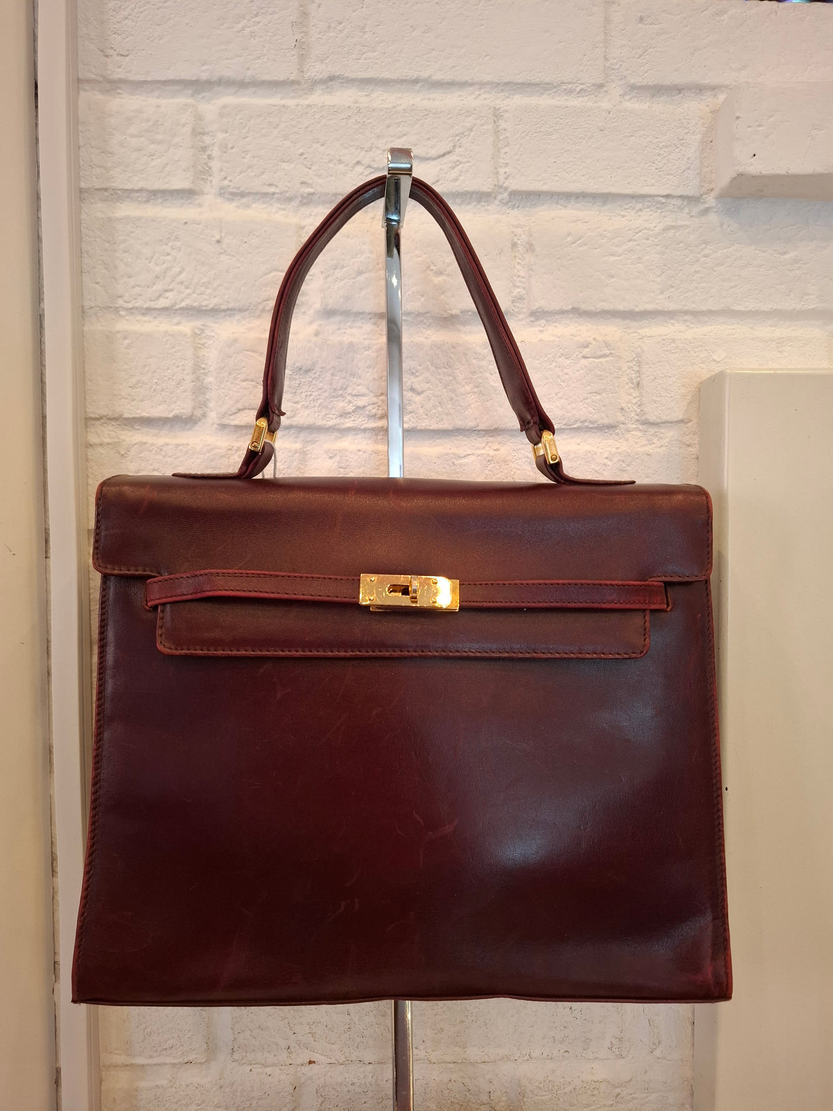 Borsa vintage bordeaux