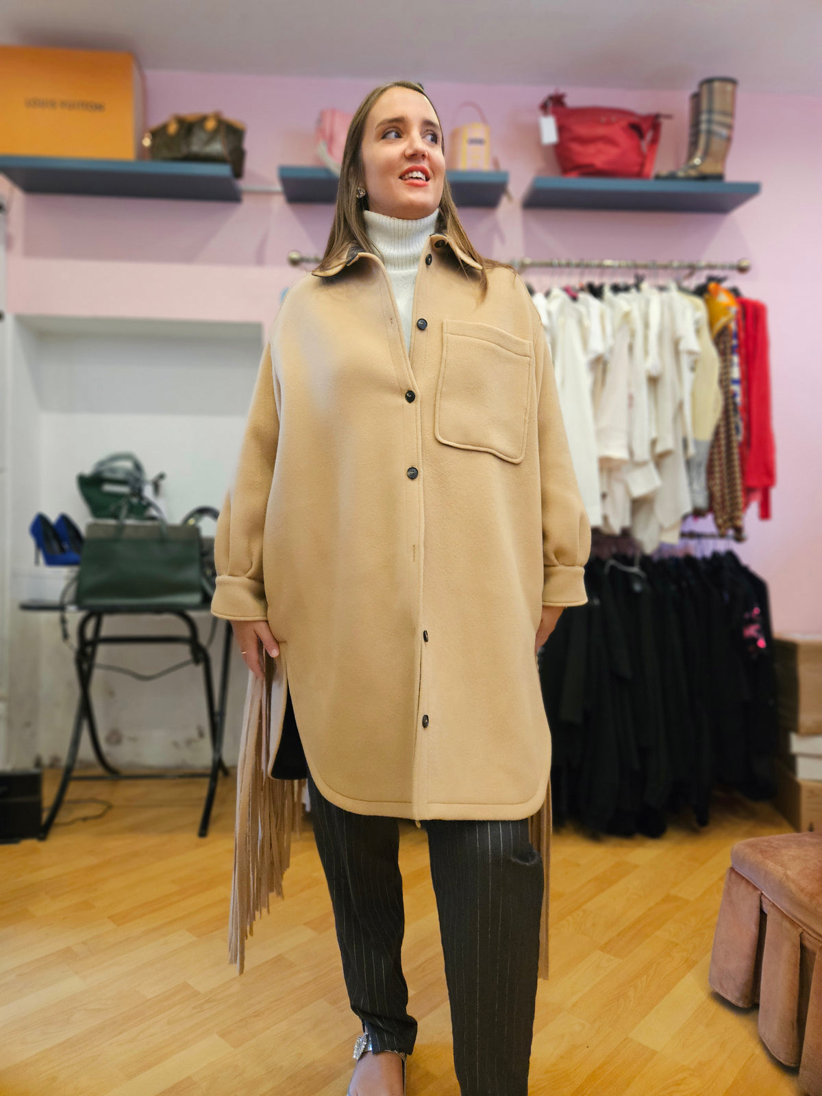 Cappotto T Coat tg 38 over