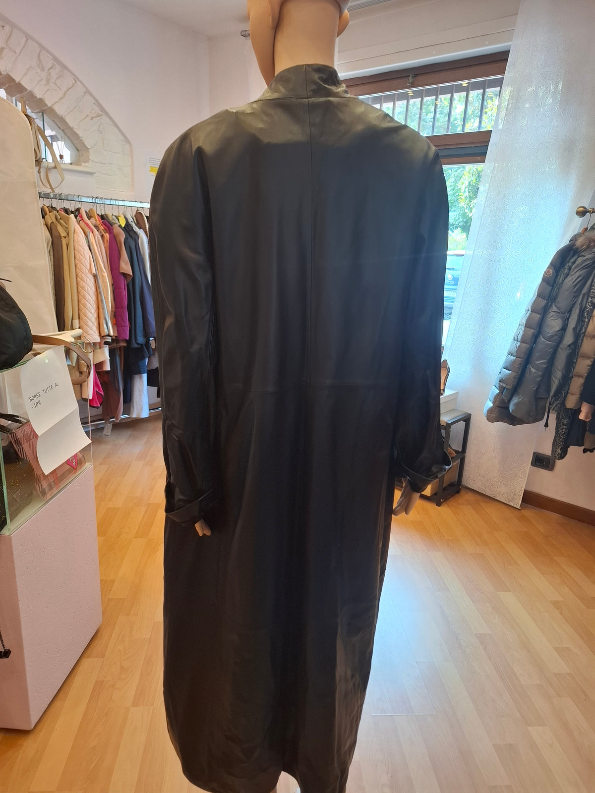 Cappotto pelle Federica Tosi tg U
