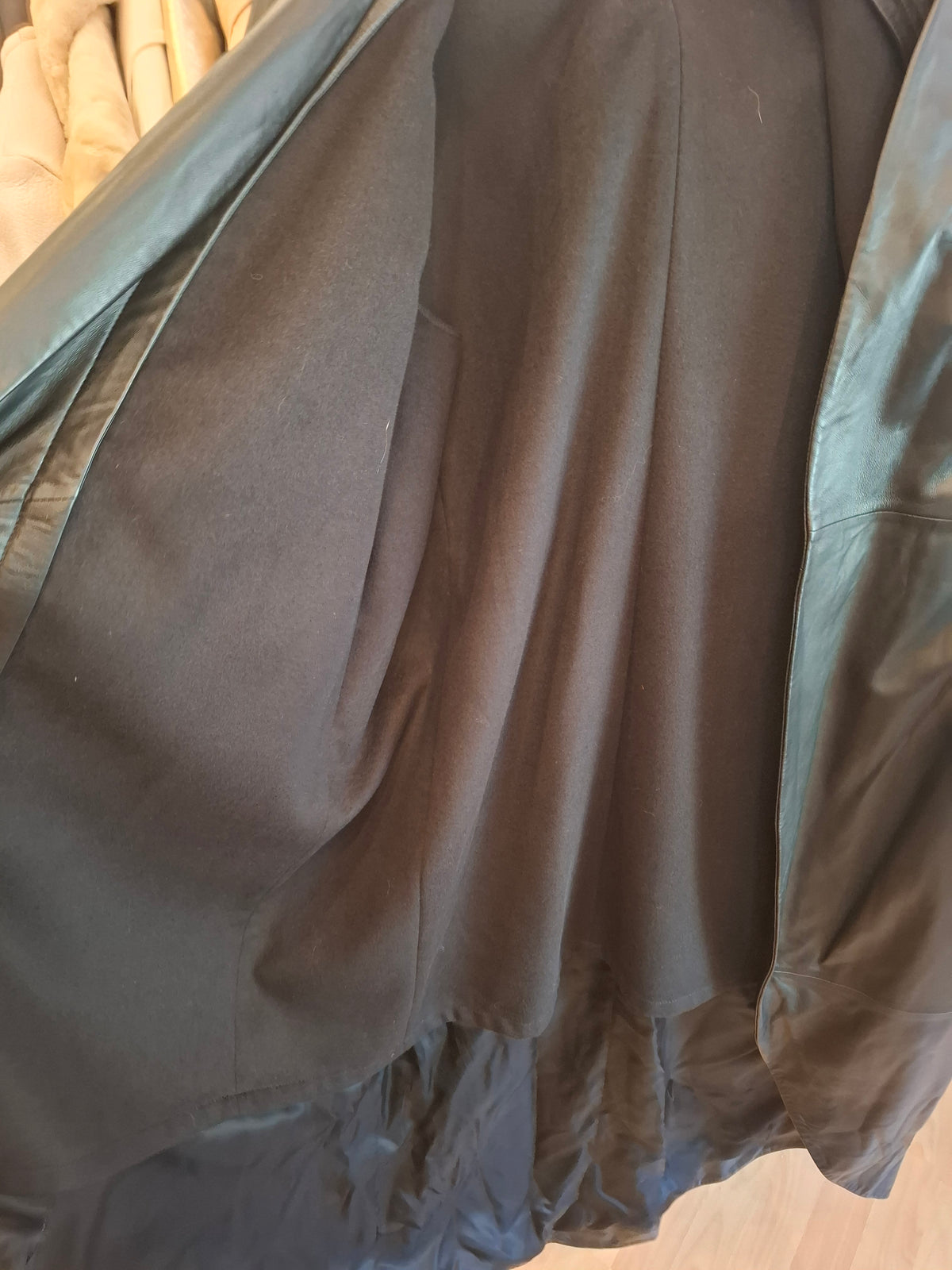Cappotto pelle Federica Tosi tg U