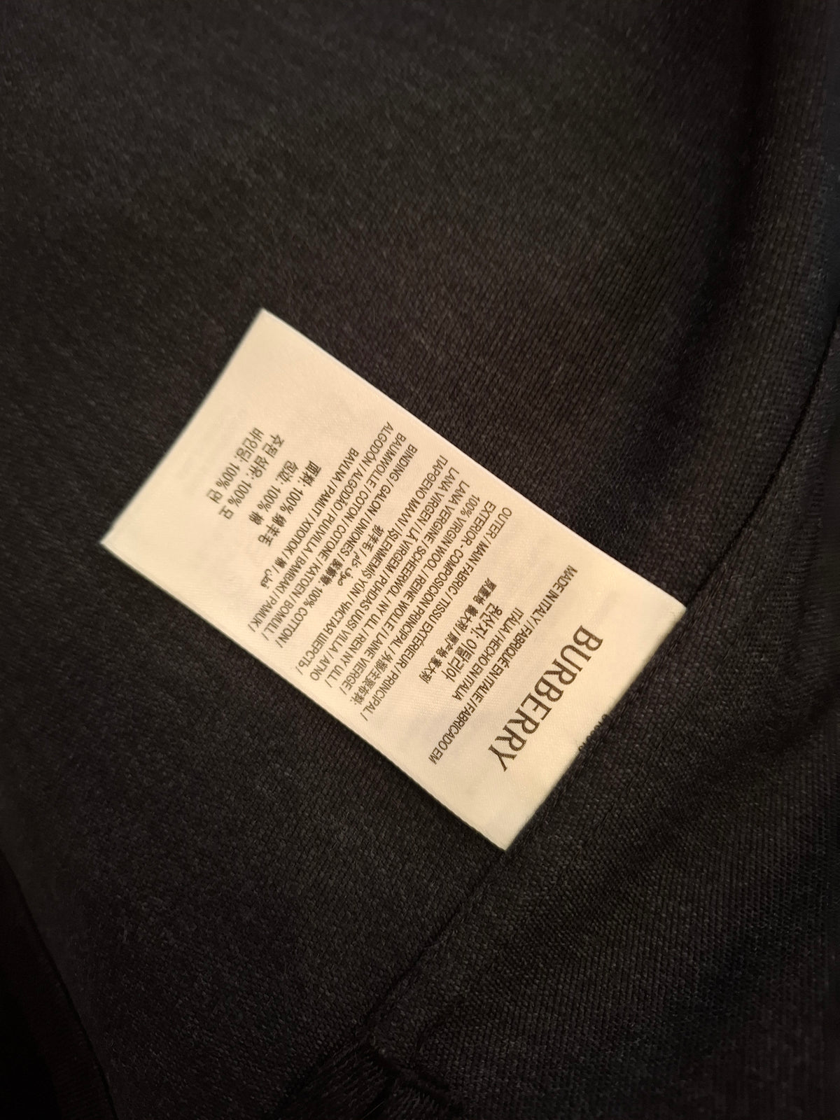 Giacca Burberry nuova