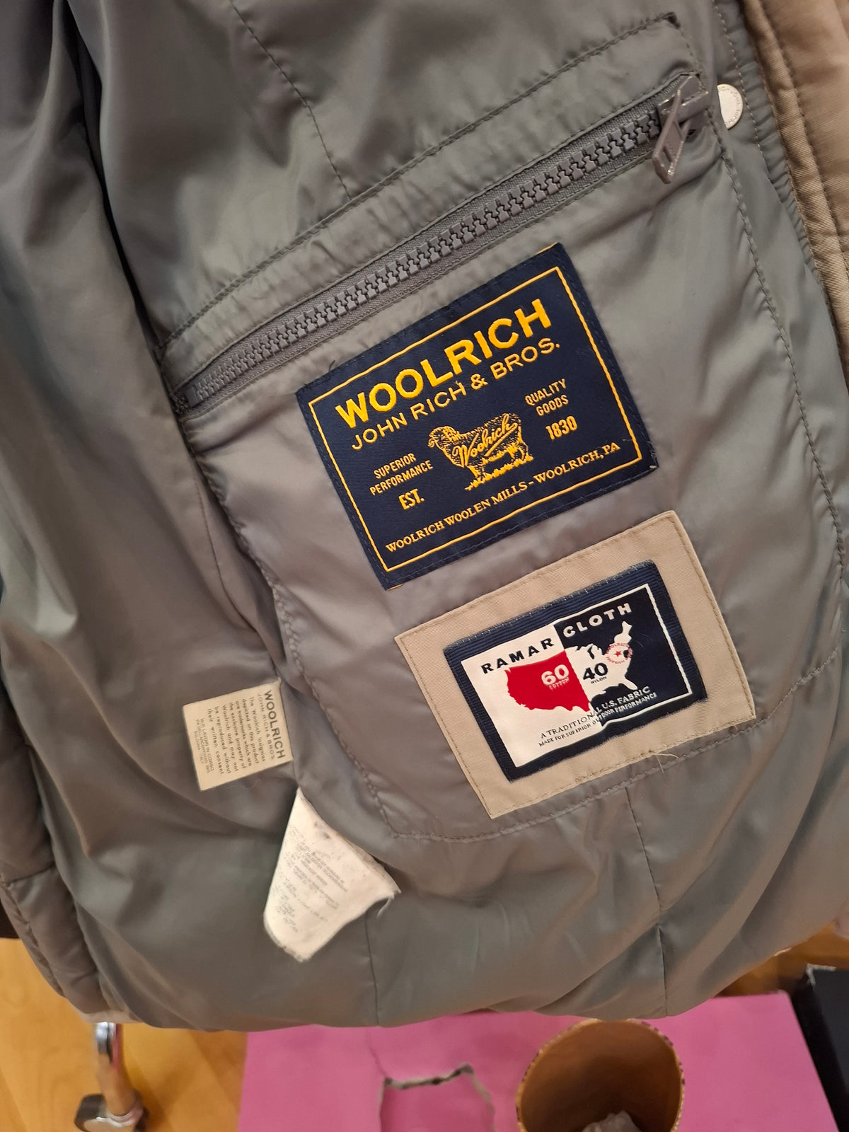 Giubbotto Woolrich tg xs