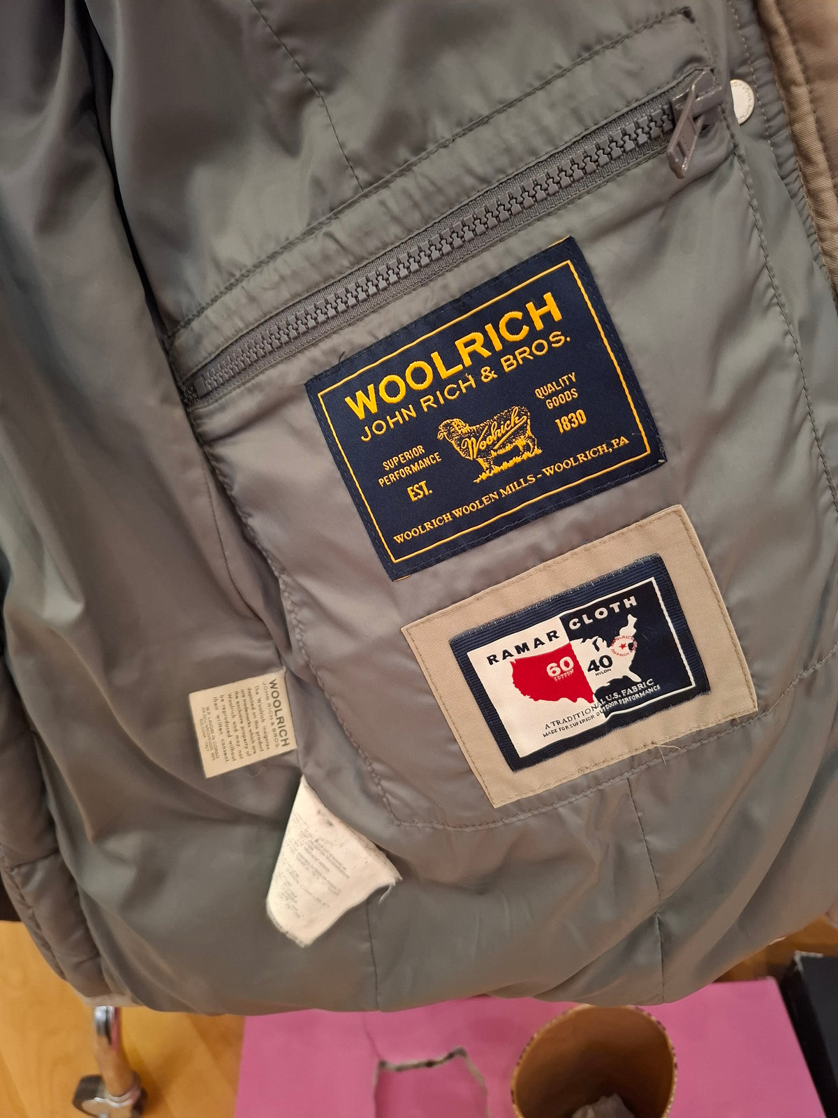 Giubbotto Woolrich tg xs