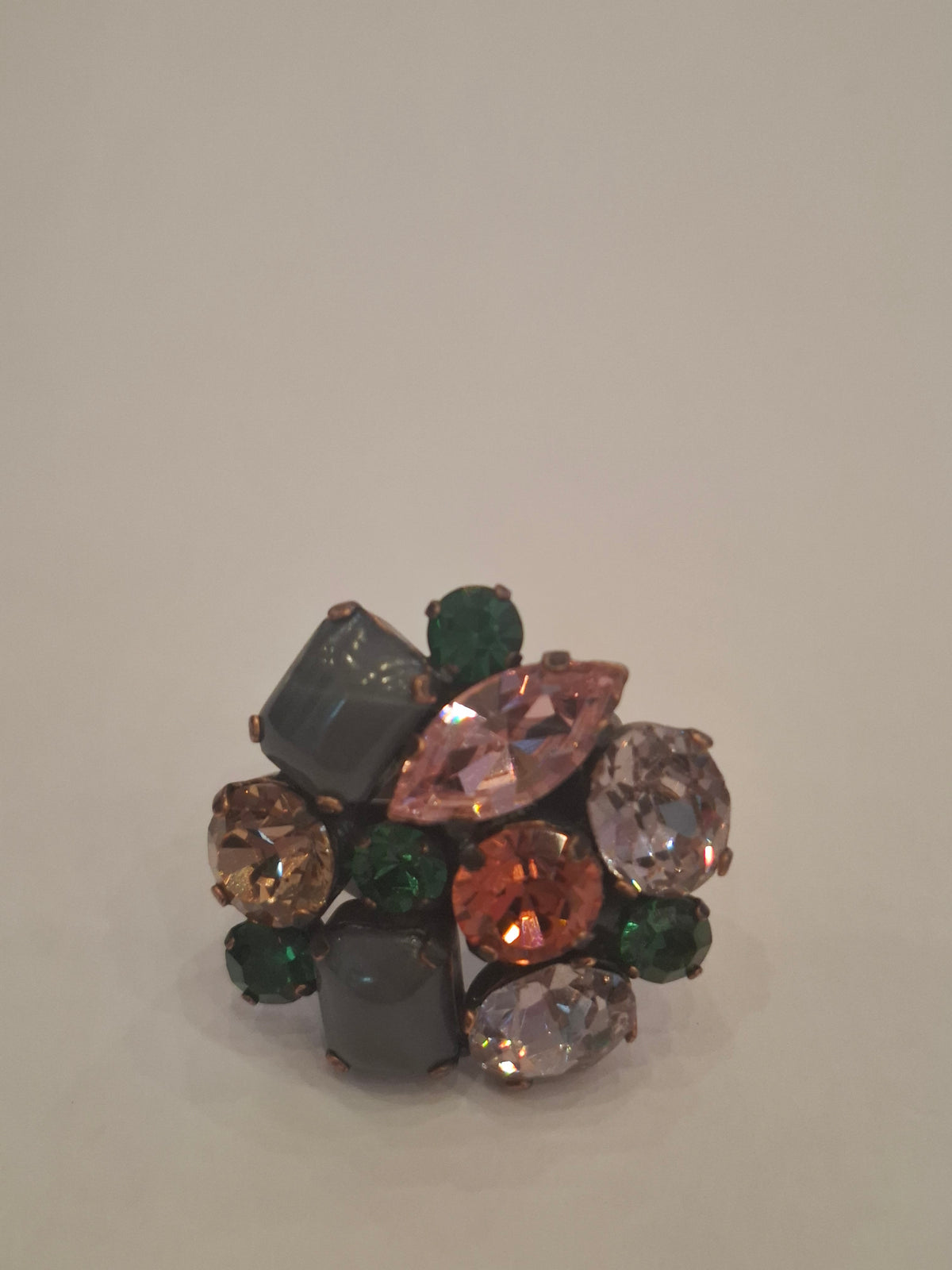 Anello Dolman strass