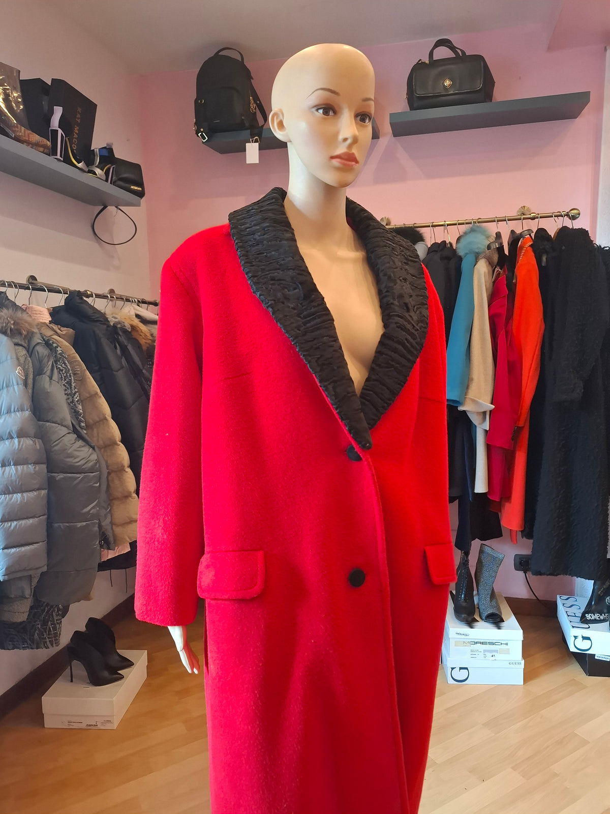 Cappotto vintage lana e alpaca tg L/XL