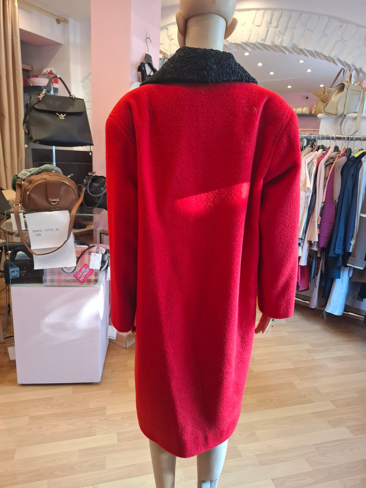 Cappotto vintage lana e alpaca tg L/XL