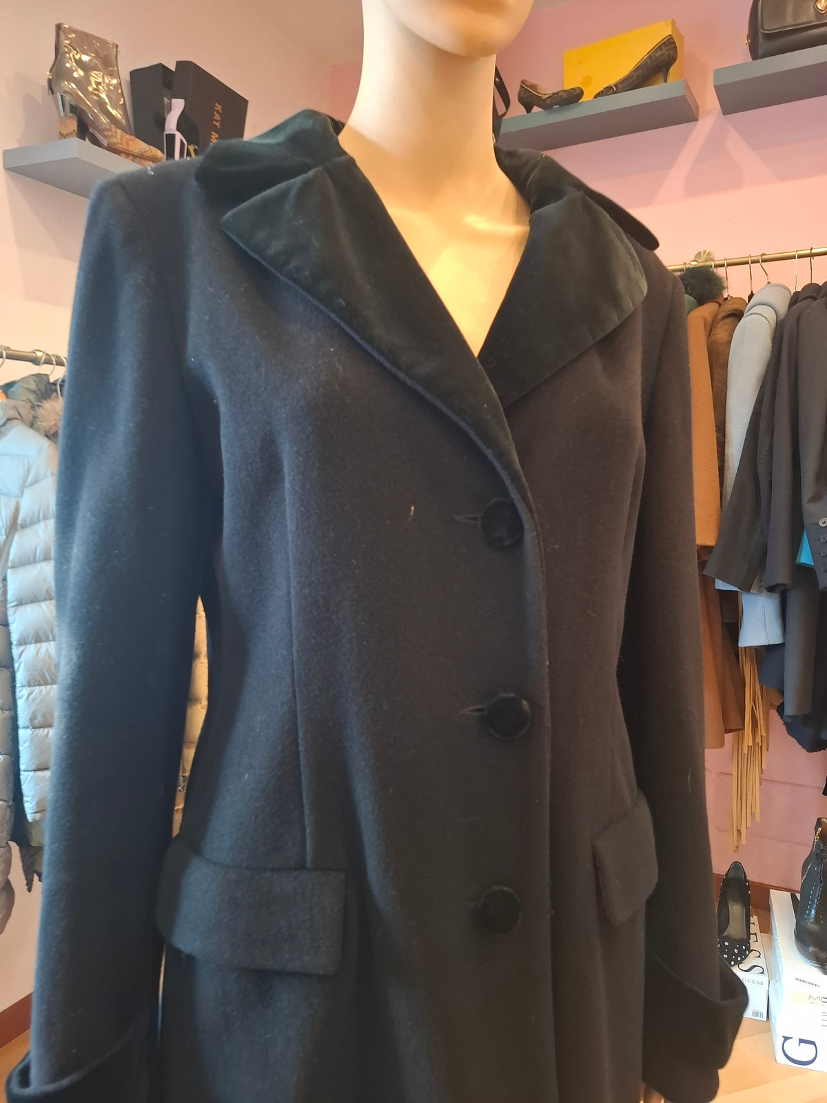 Cappotto nero La Perla tg 46