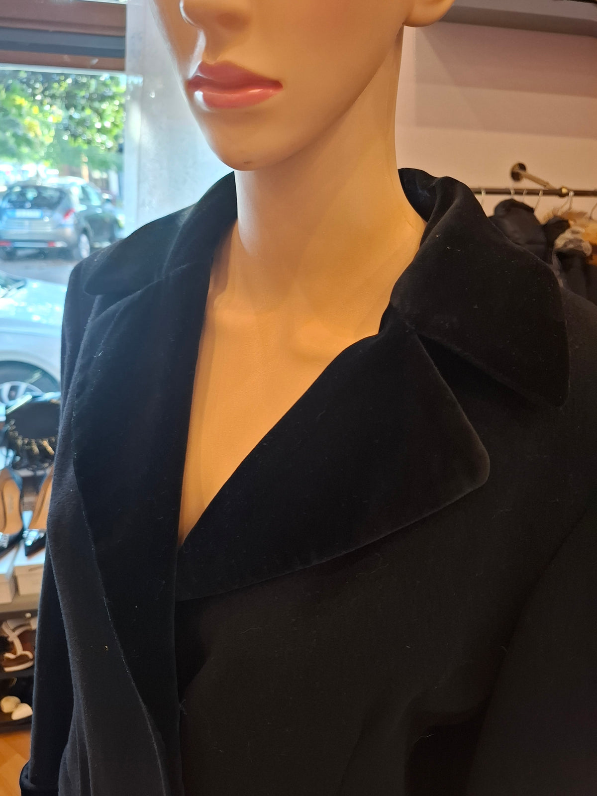 Cappotto nero La Perla tg 46