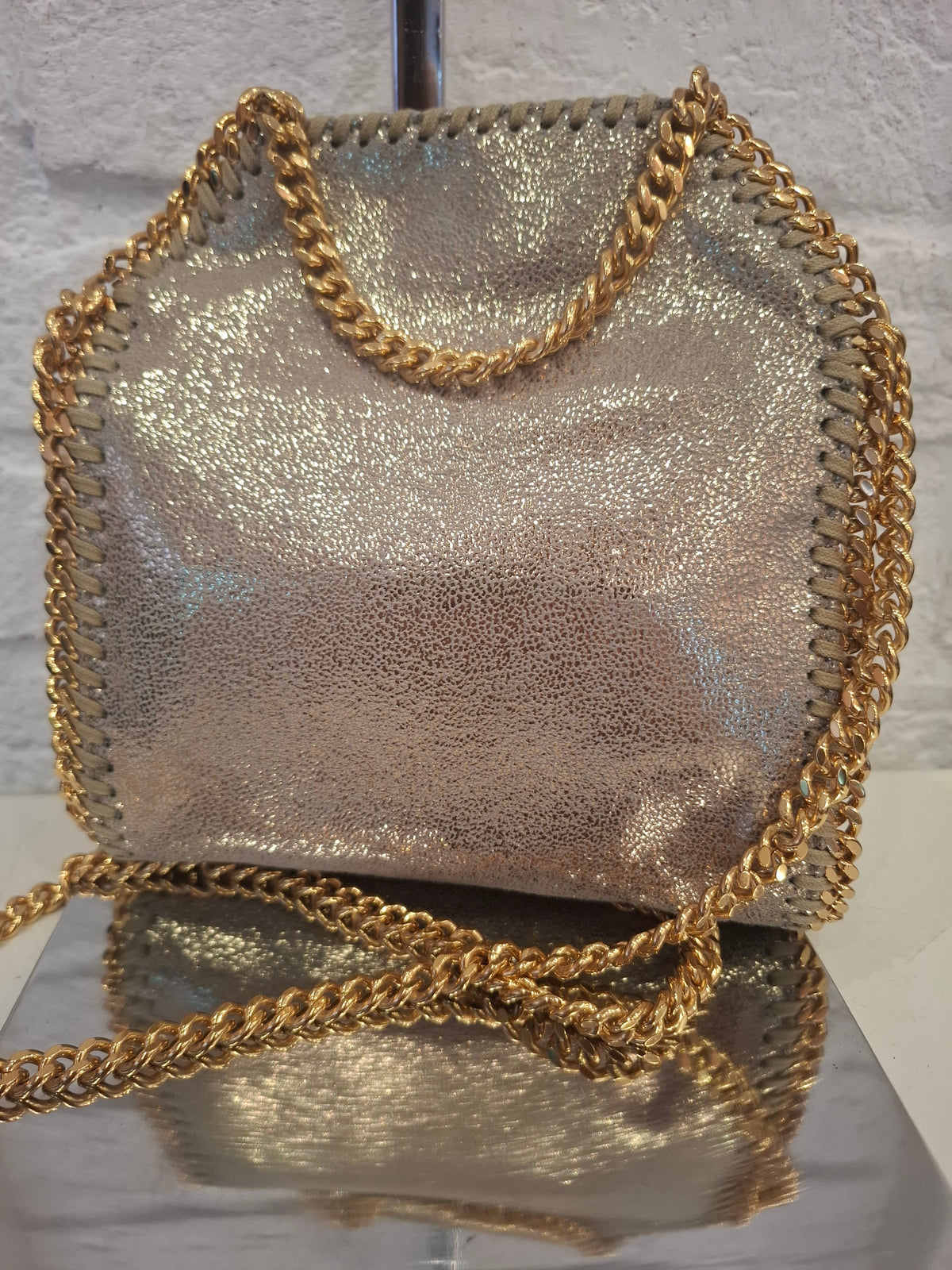 Falabella grigia glitter Stella McCartney