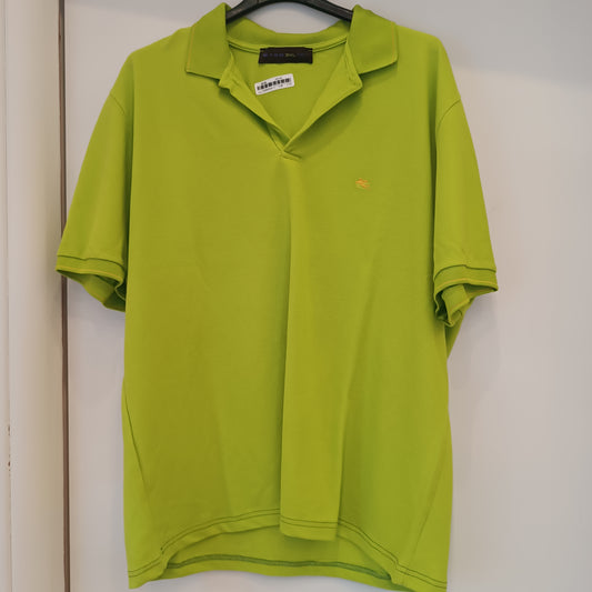 Polo Etro verde tg 3 XL ridotta