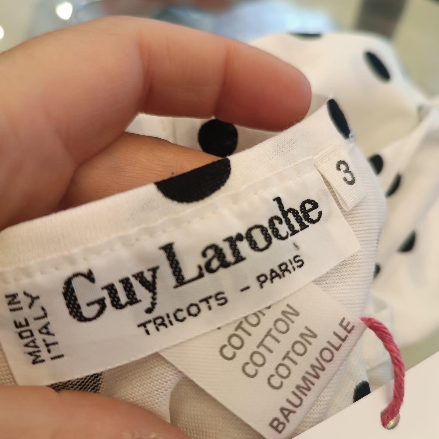 Canotta vintage Guy Laroche tg 3