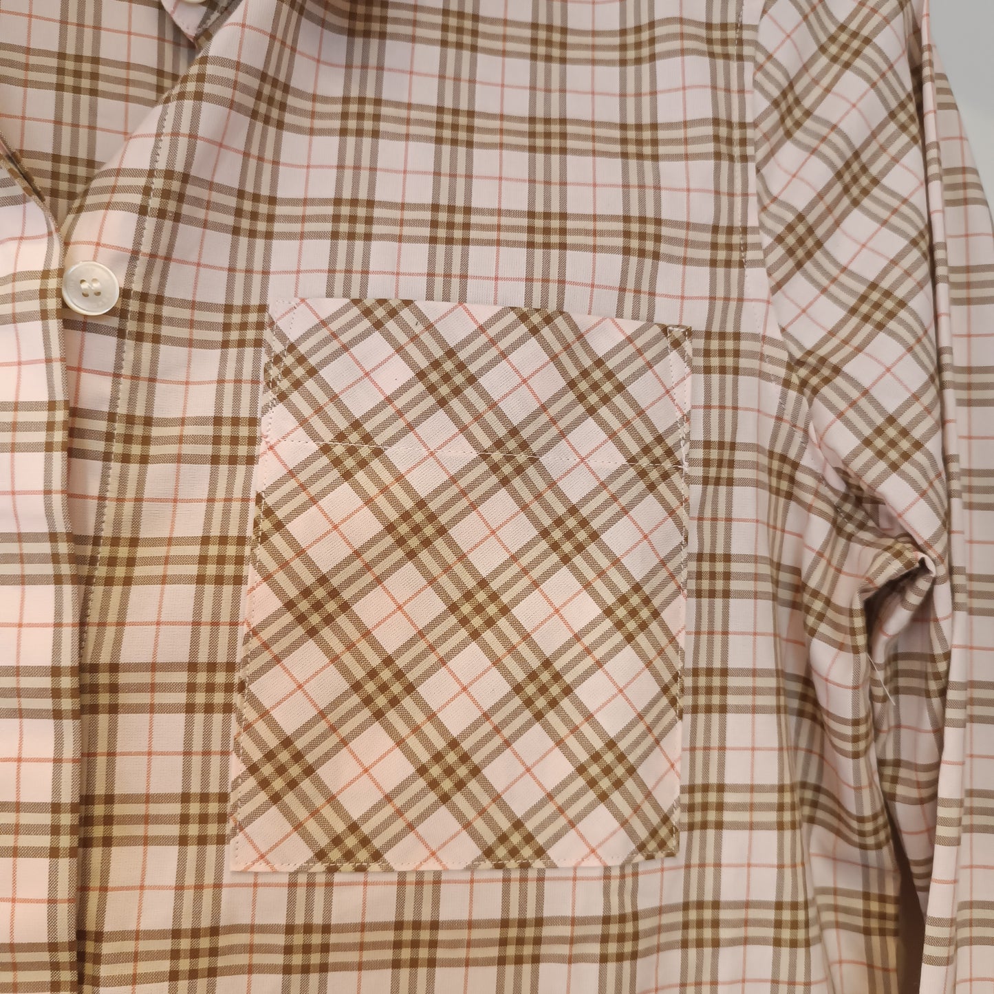 Camicia Burberry rosa tg s/m