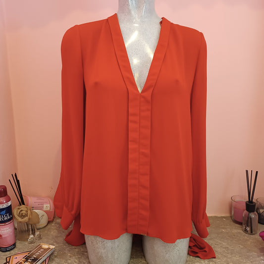 Blusa Elisabetta Franchi con strascico tg 40