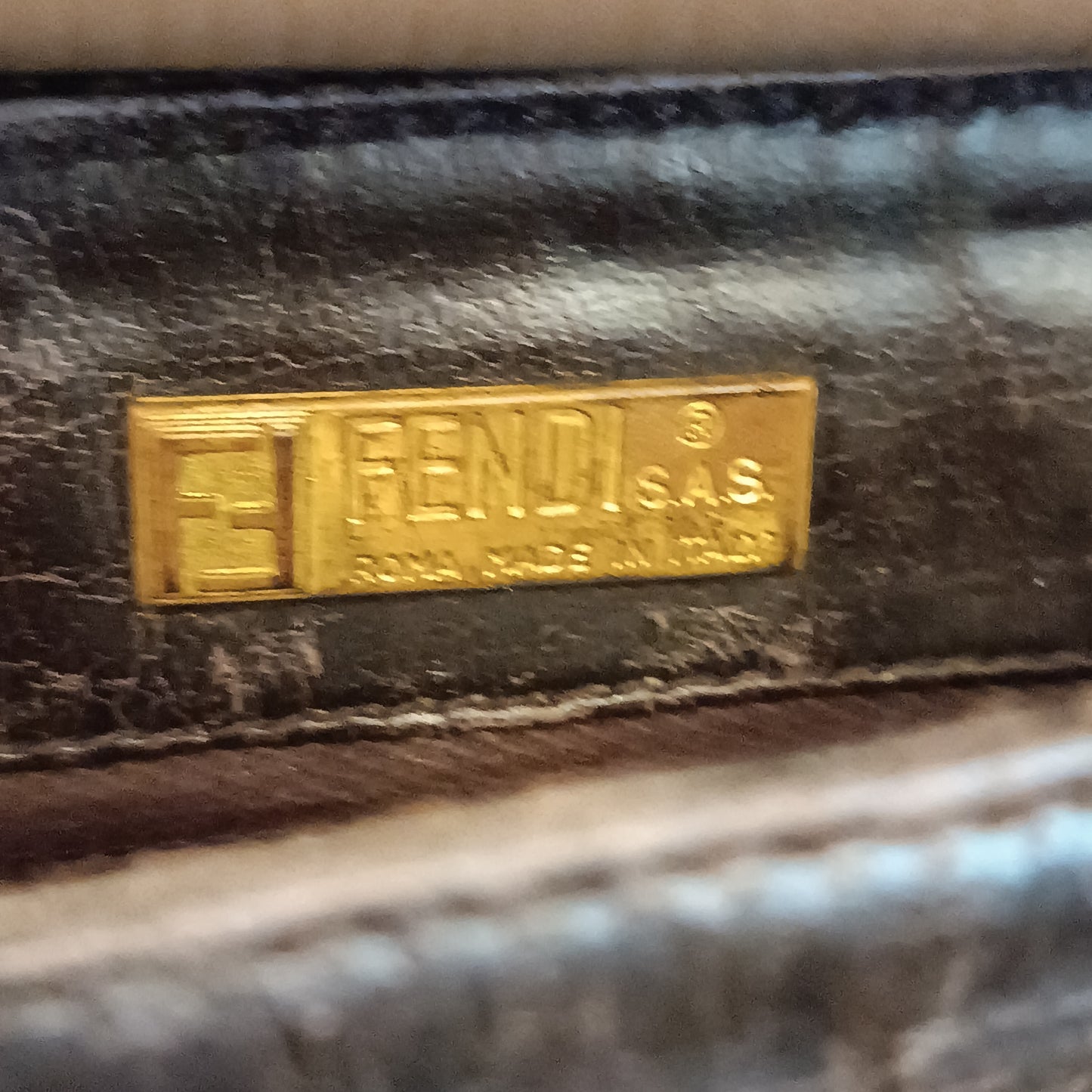 Tracolla fendi vintage monogram