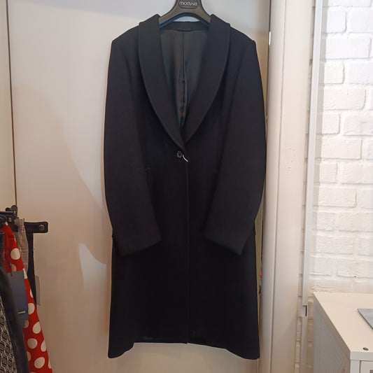 Cappotto in lana tg 42/44 nero