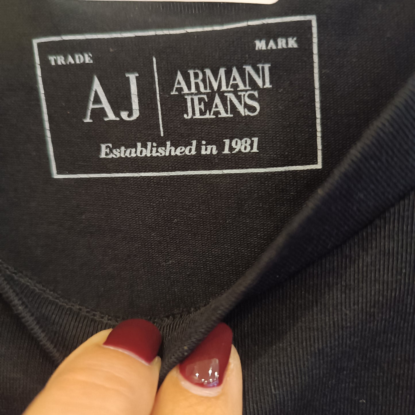 Maglietta Armani jeans nuova tg M