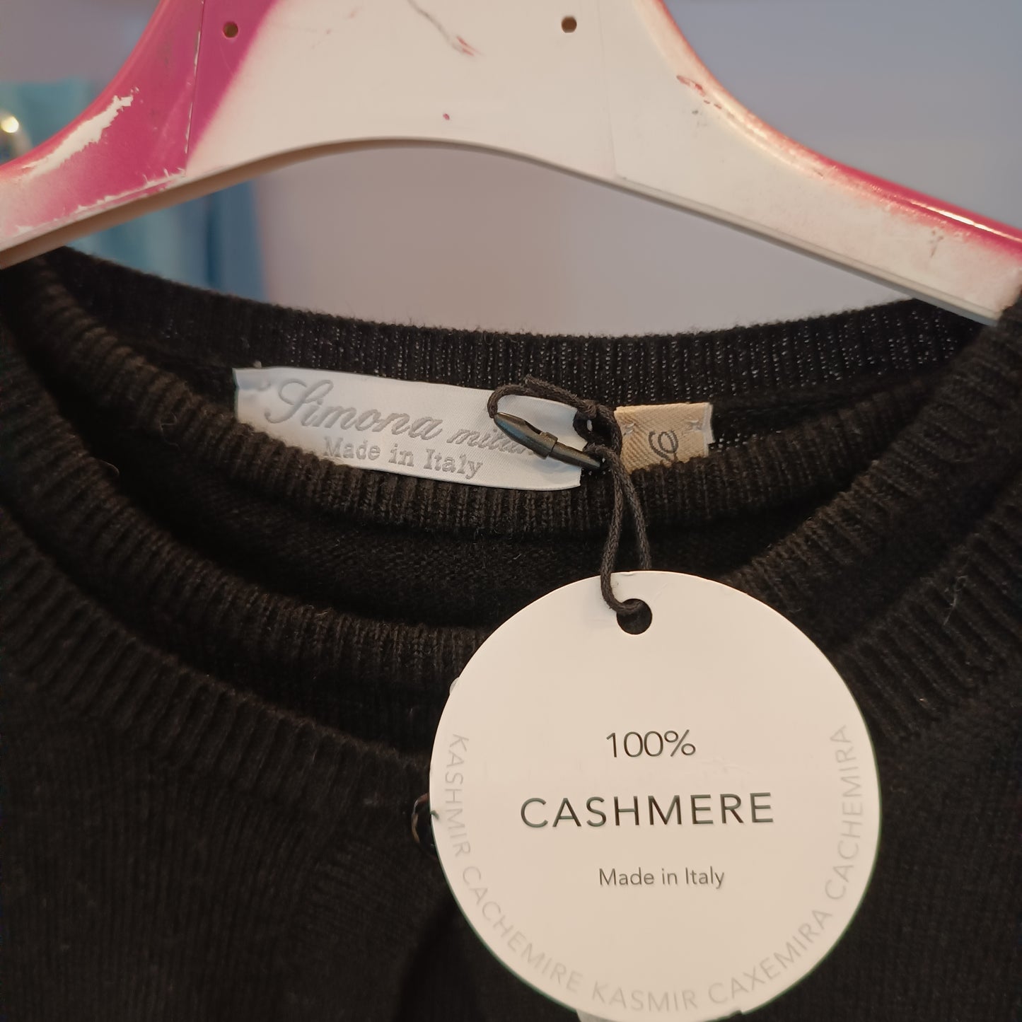 Twinset in cashmere tg M nero