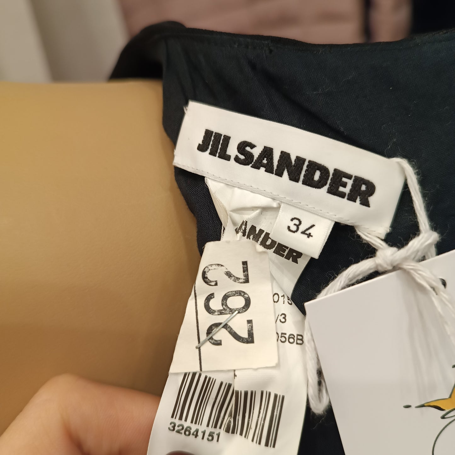 Abito jil Sander tg 38 nero