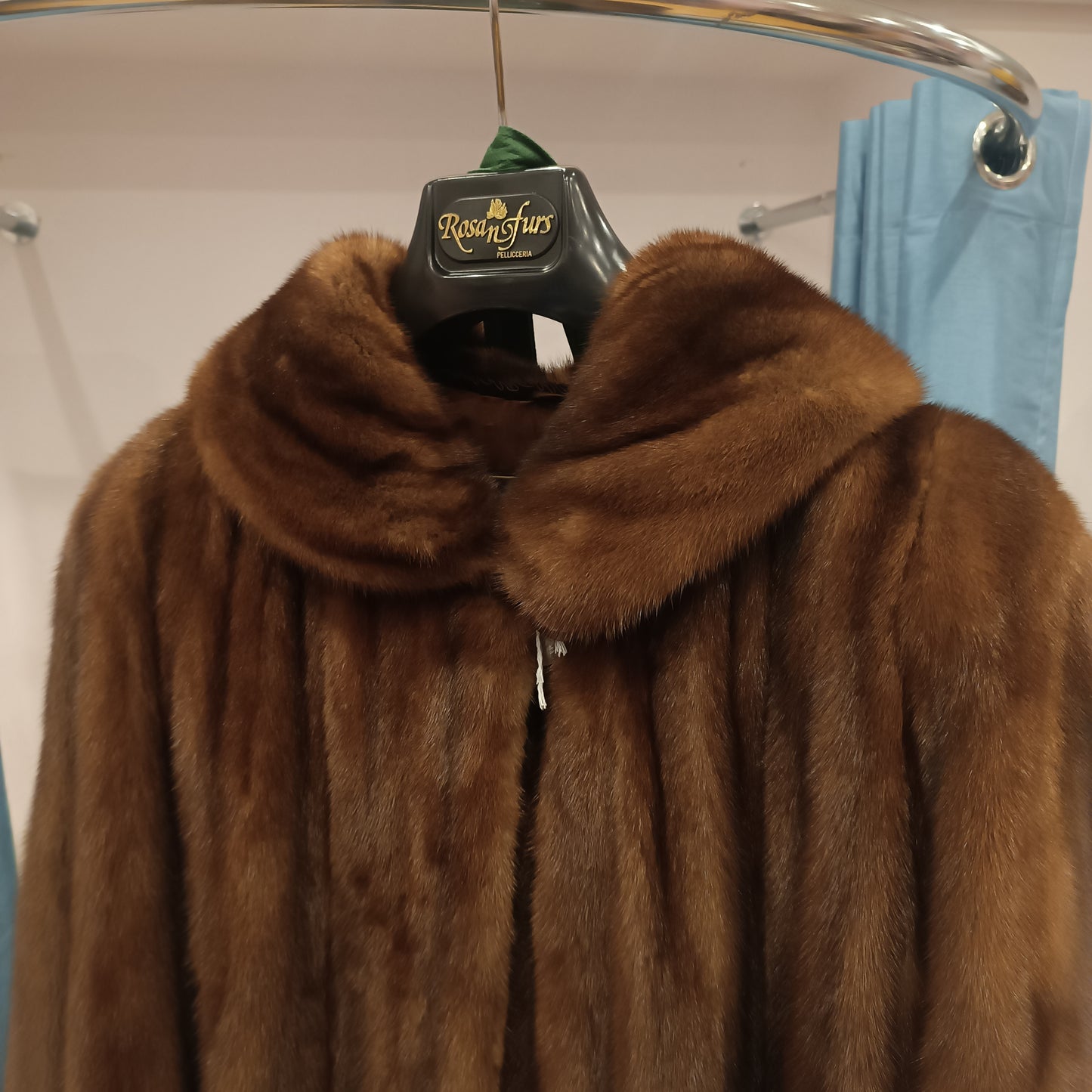 Pelliccia rosa n furs tg s/m di visone