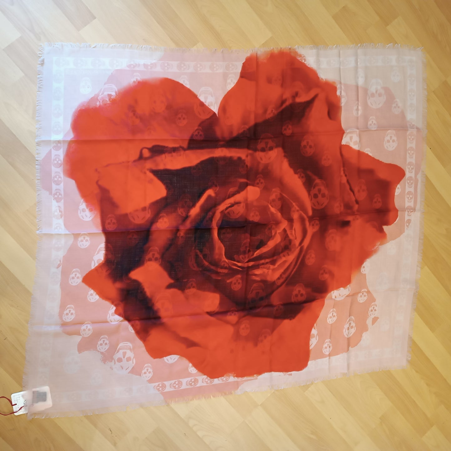 Foulard Alexander McQueen nuovo rosa