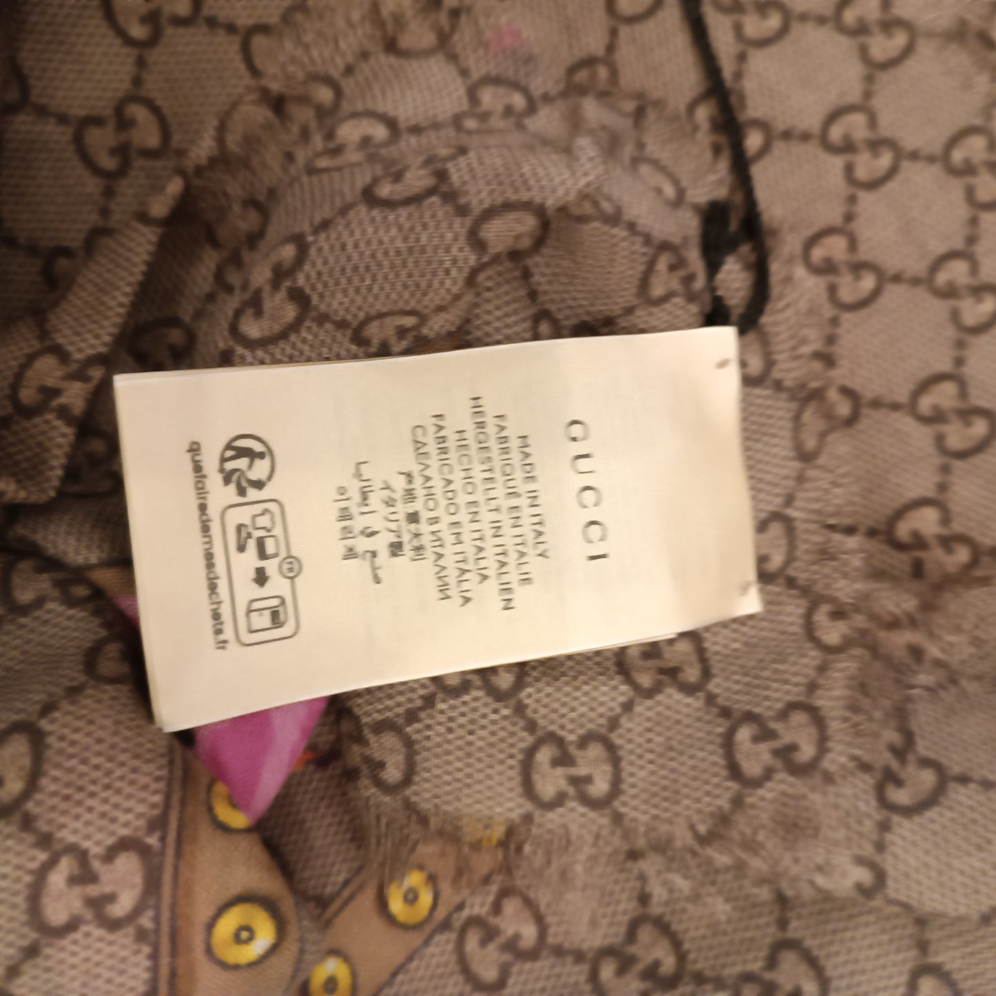 Sciarpa Gucci flora monogram