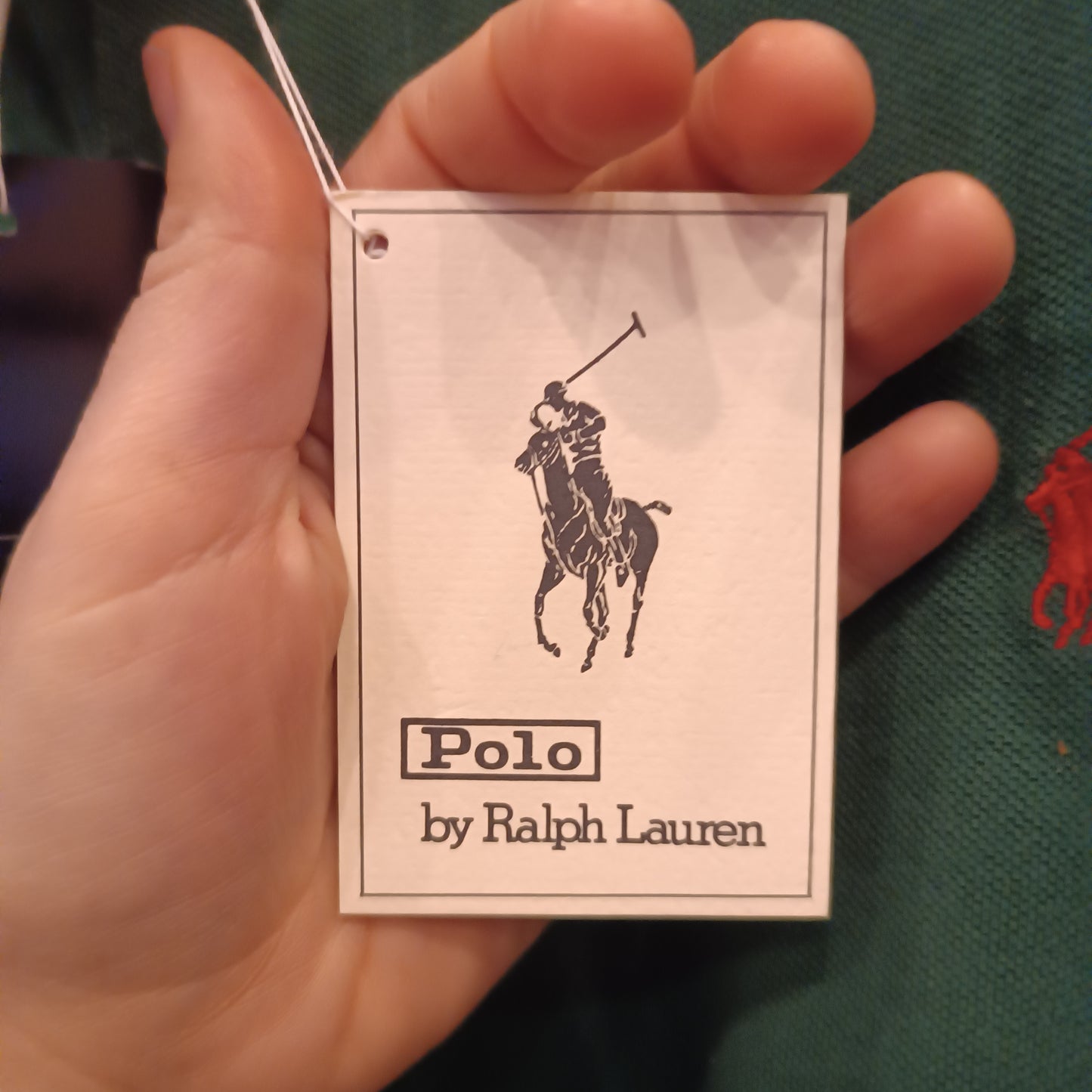 Polo Ralph Lauren tg L verde uomo