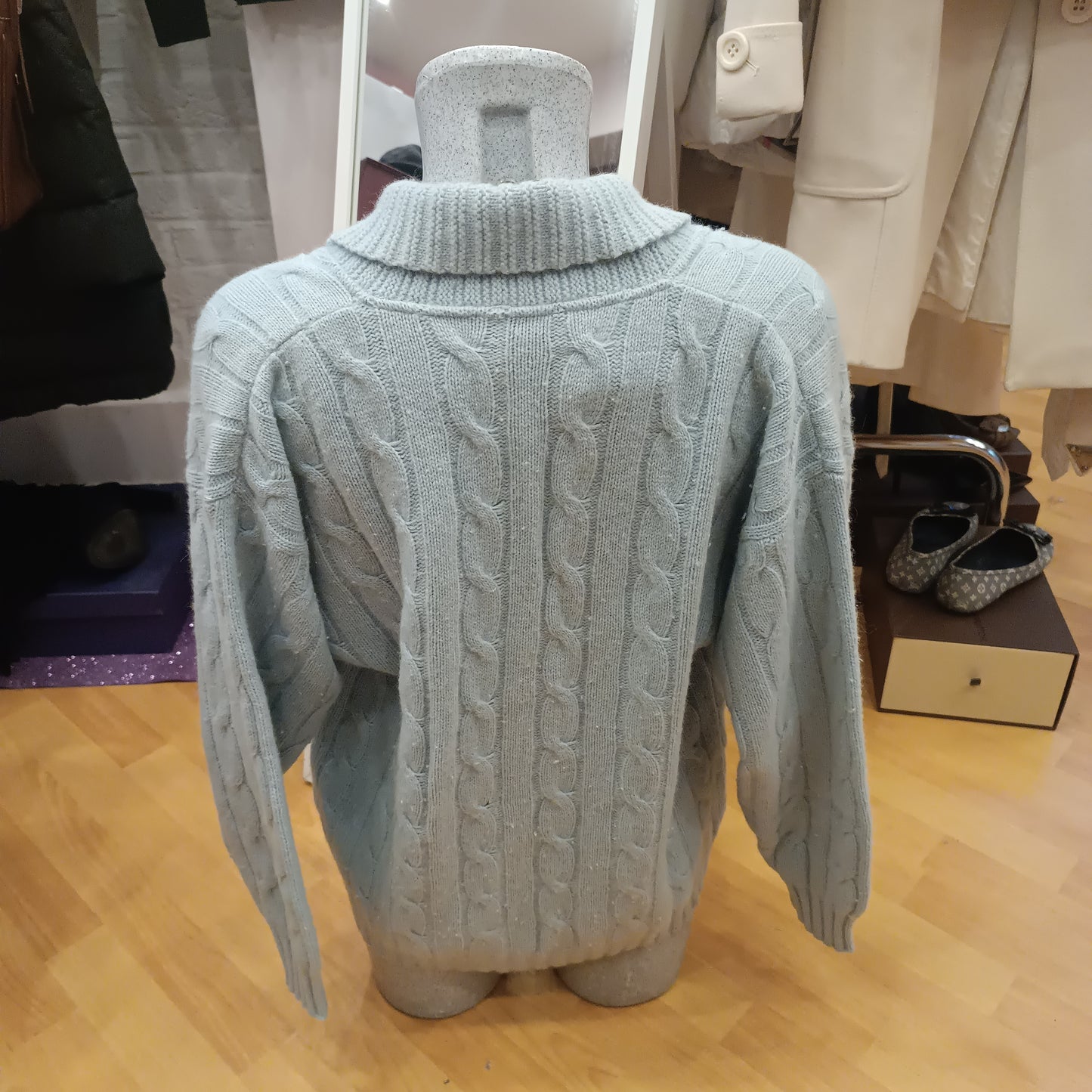 Cardigan Blumarine tg42 azzurro