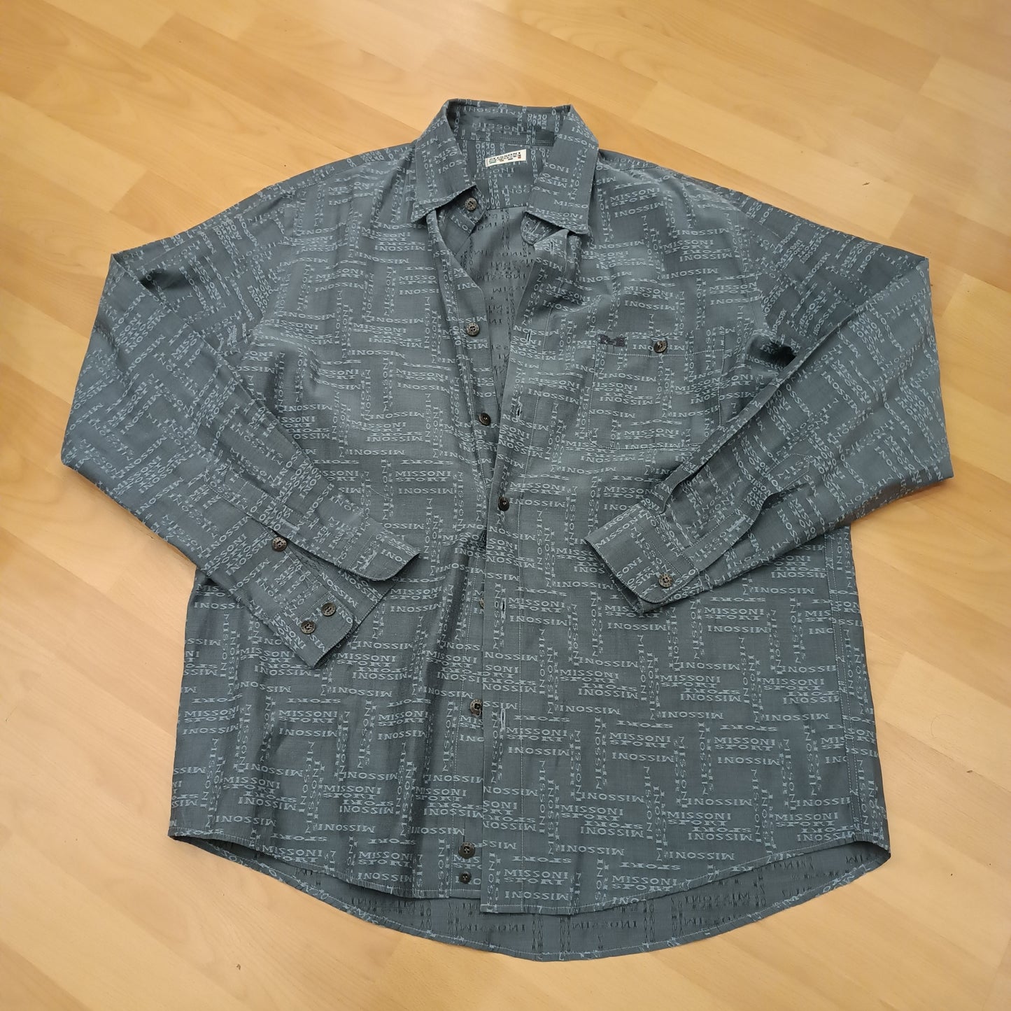 Camicia Missoni sport vintage tg M over