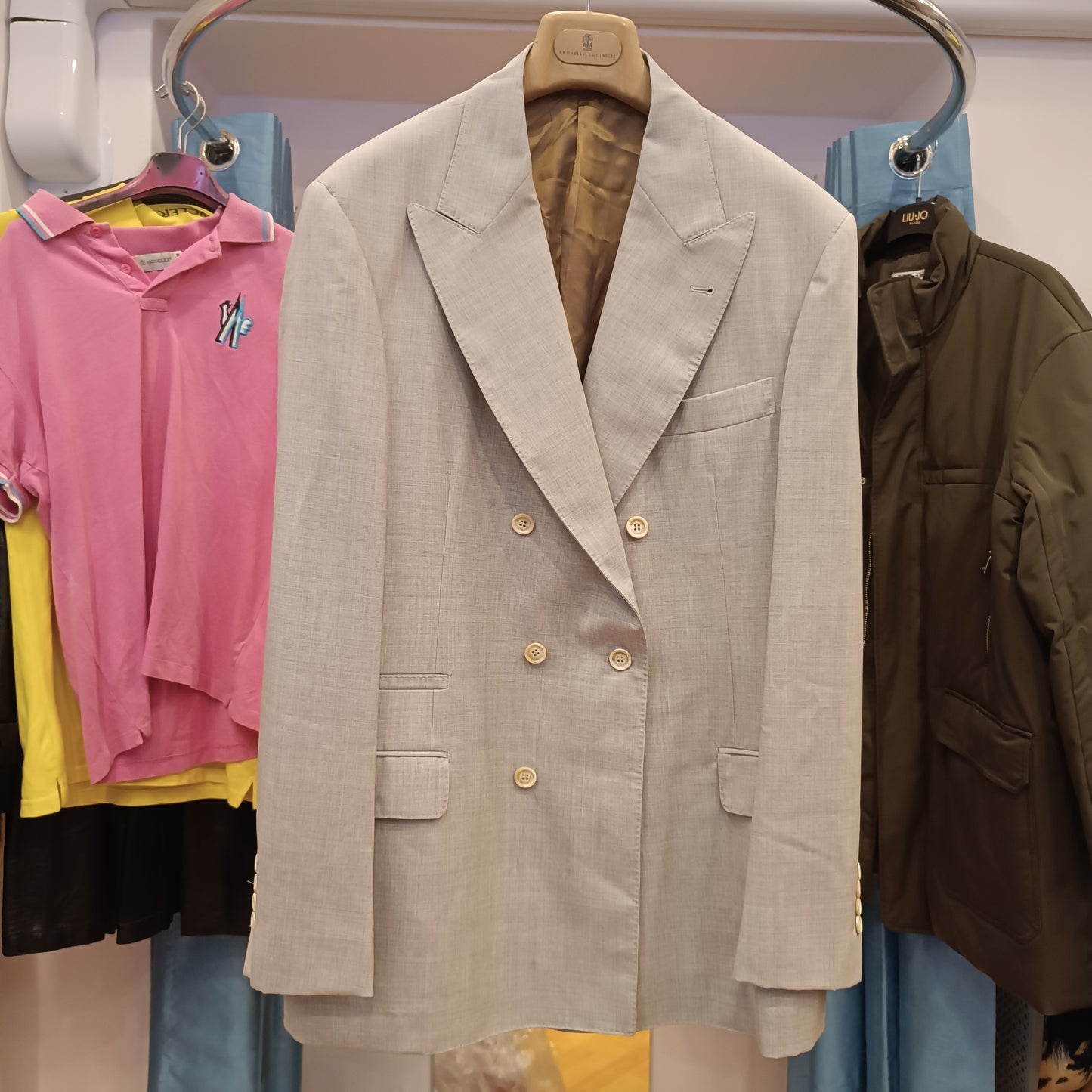 Blazer Brunello Cucinelli tg 54 grigio