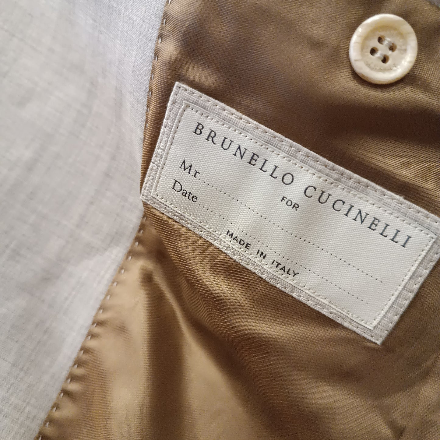 Blazer Brunello Cucinelli tg 54 grigio