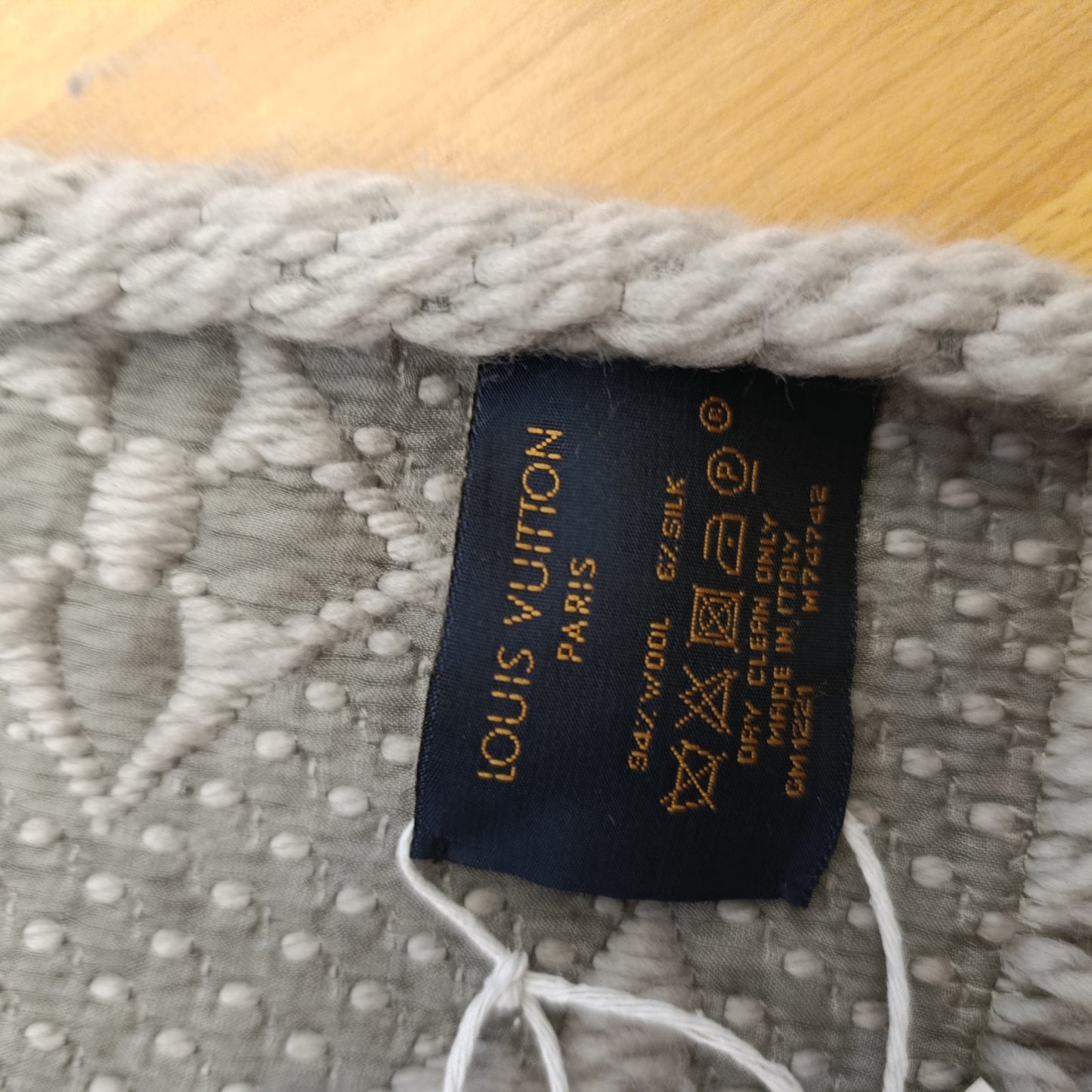 Sciarpa Louis Vuitton logomania