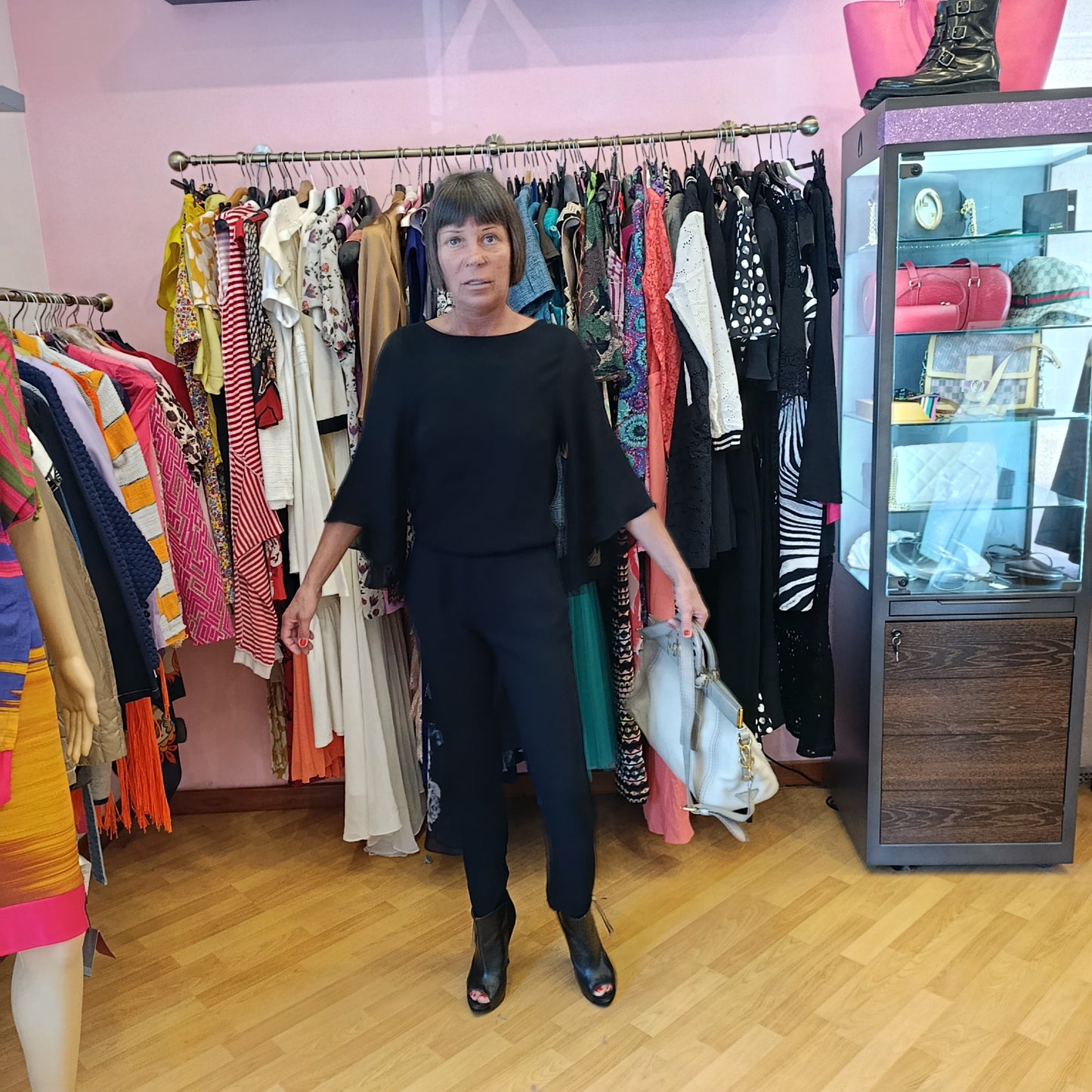 Tuta Pinko scollo retro tg 38