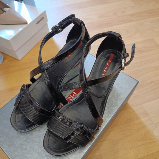 Zeppa Prada nera n*37.5