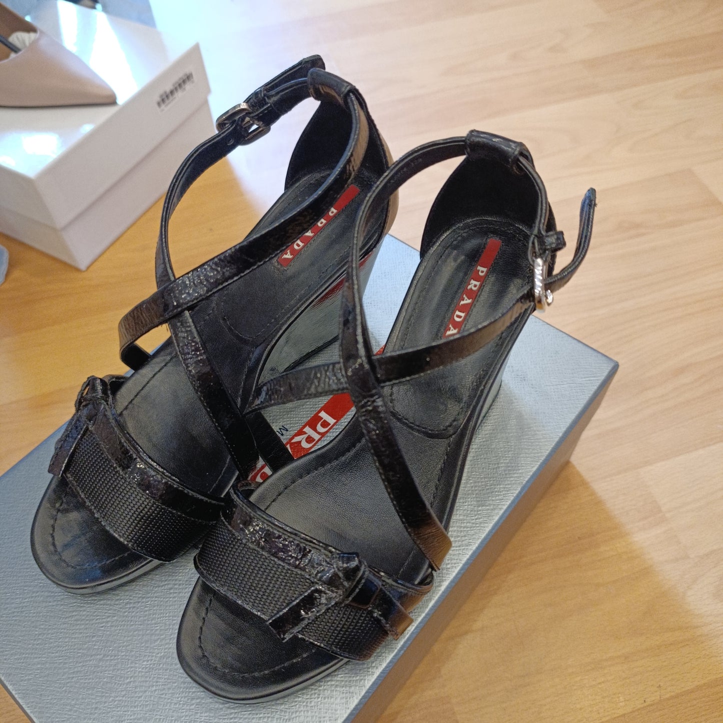 Zeppa Prada nera n*37.5