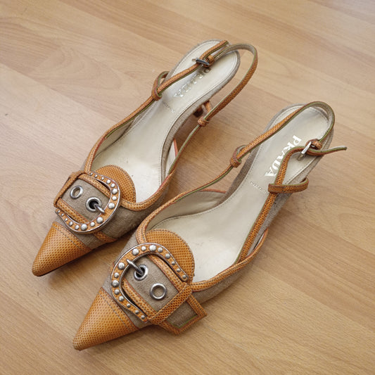 Sandali Prada arancione n*37.5