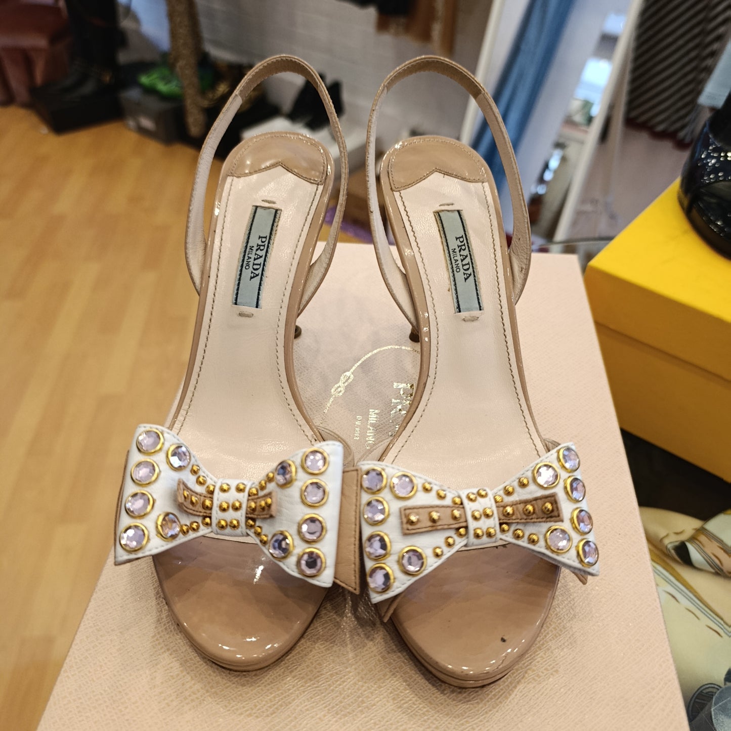 Tacchi Prada n*36 nude