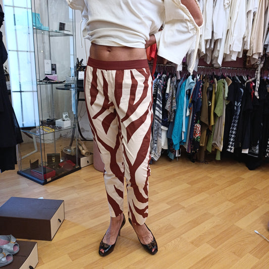 Leggins Liviana Conti marroni tg 40