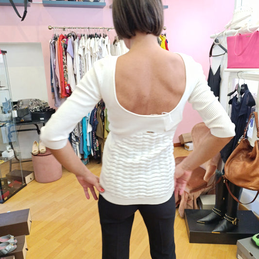 Top Liu Jo scollo retro