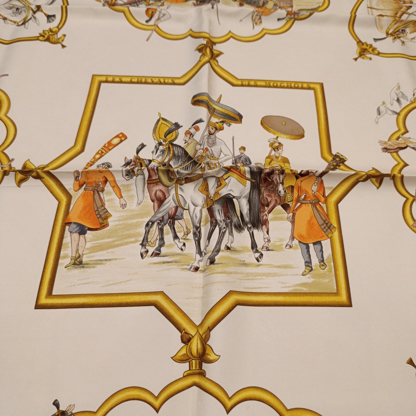 Foulard Hermes "Les Chevaux Des Moghols"