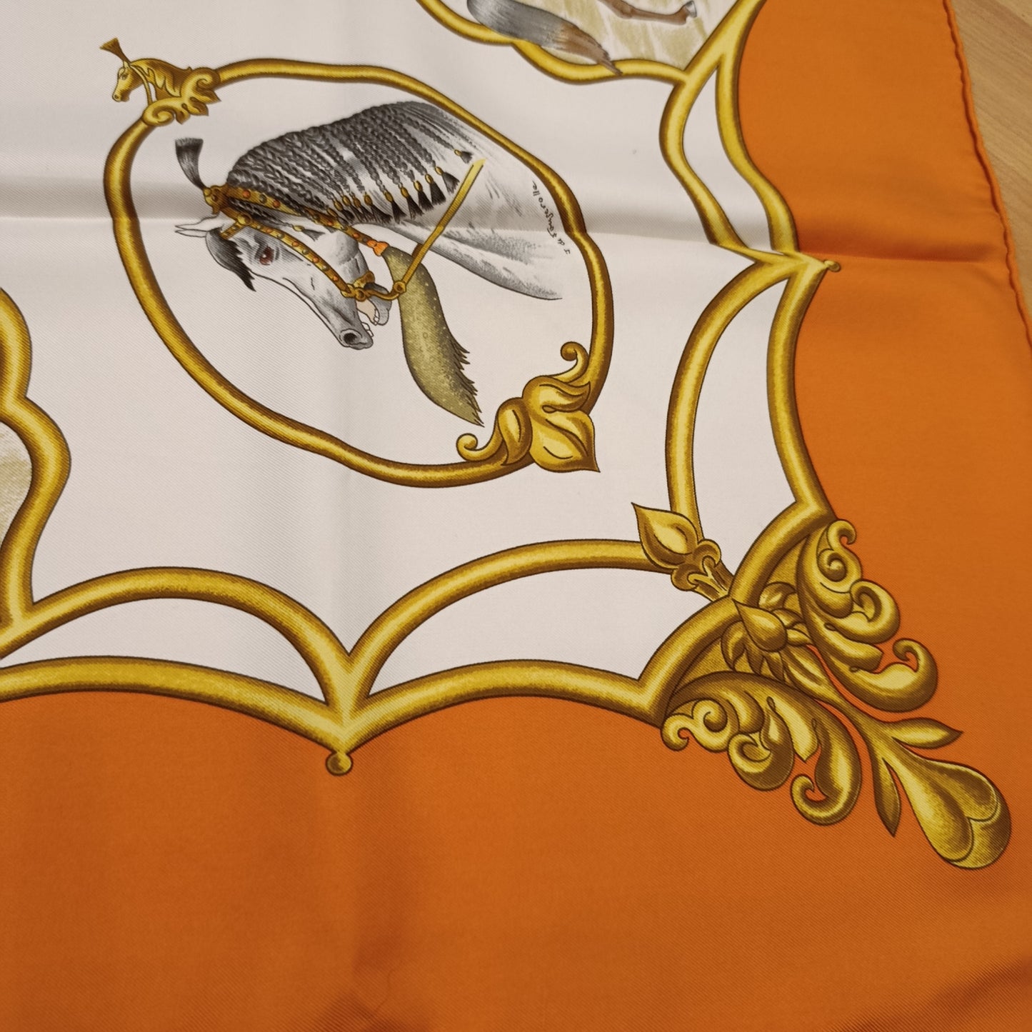 Foulard Hermes "Les Chevaux Des Moghols"