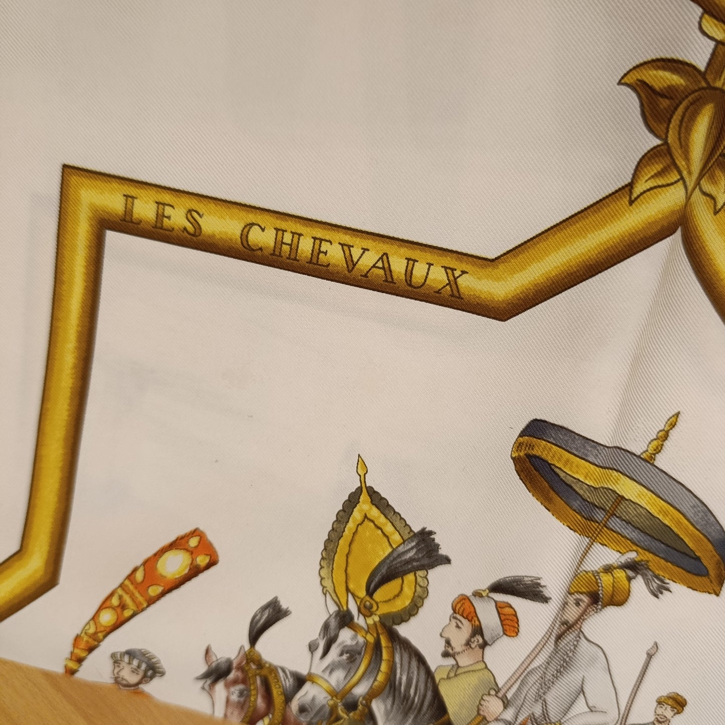 Foulard Hermes "Les Chevaux Des Moghols"