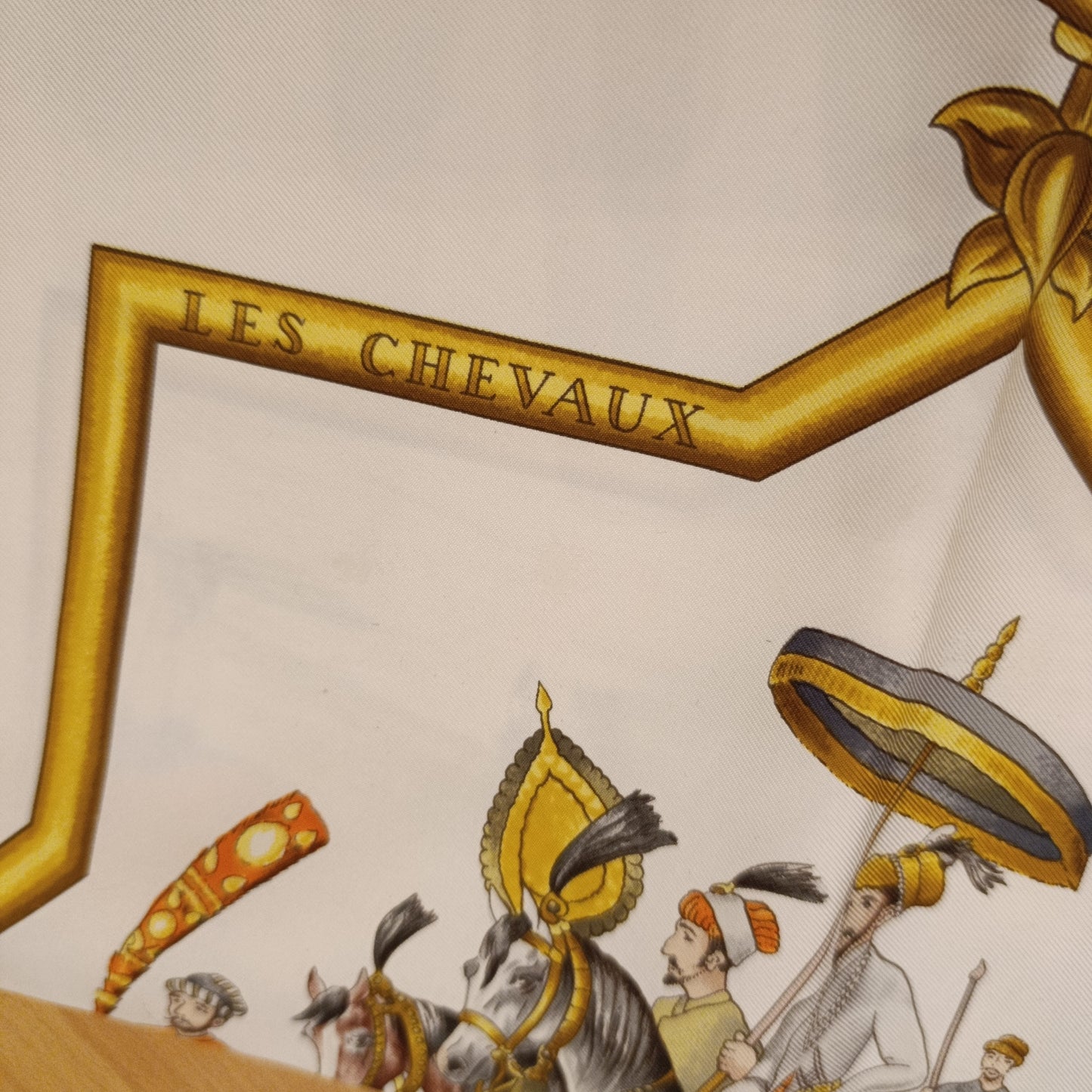 Foulard Hermes "Les Chevaux Des Moghols"