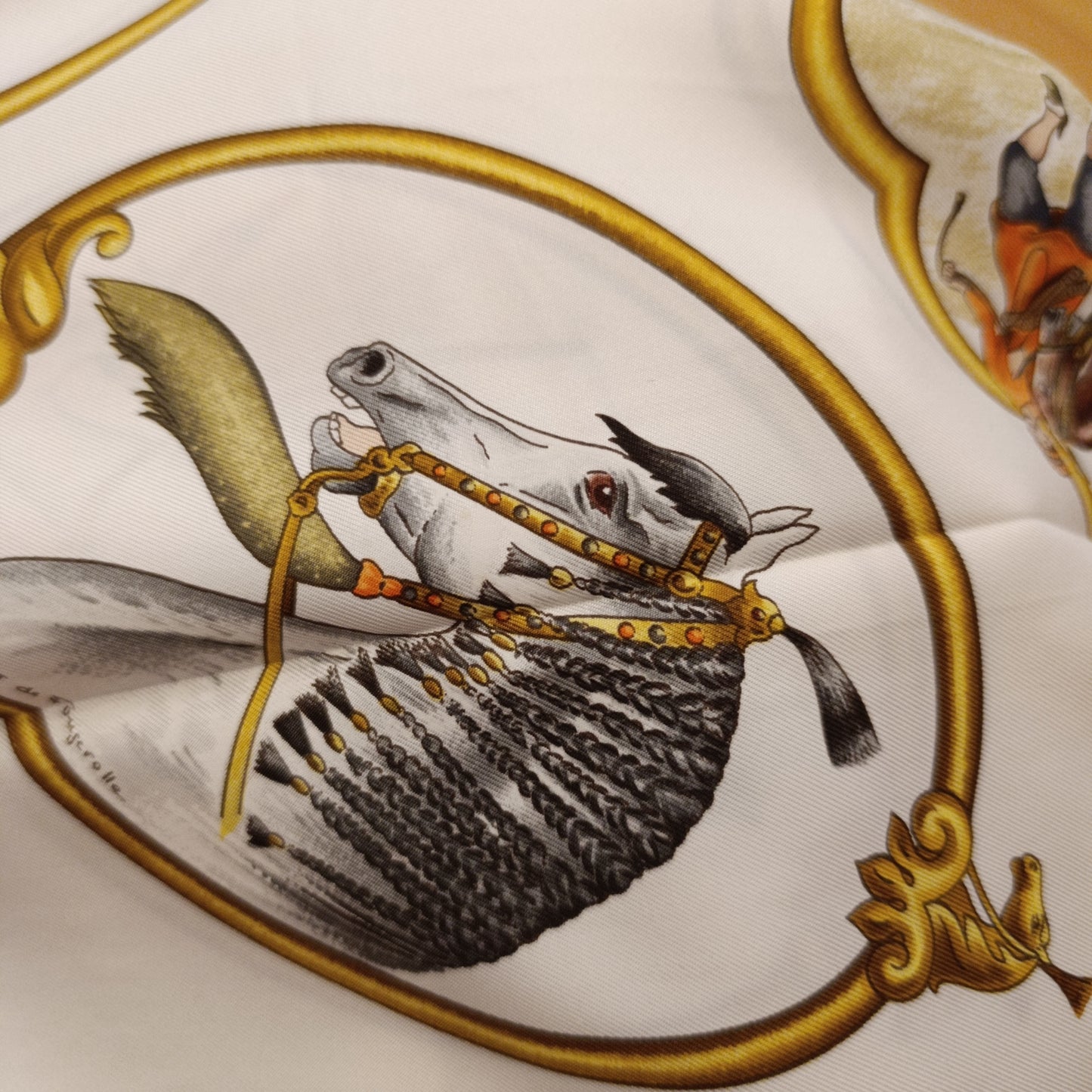 Foulard Hermes "Les Chevaux Des Moghols"