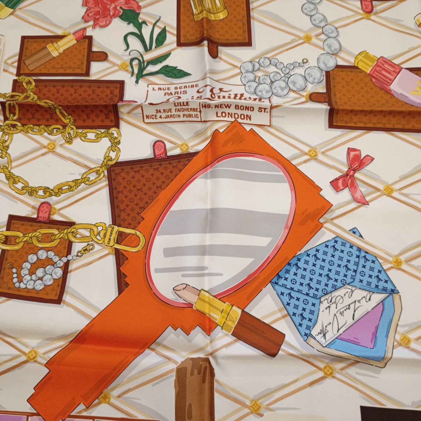 Foulard in seta Louis Vuitton